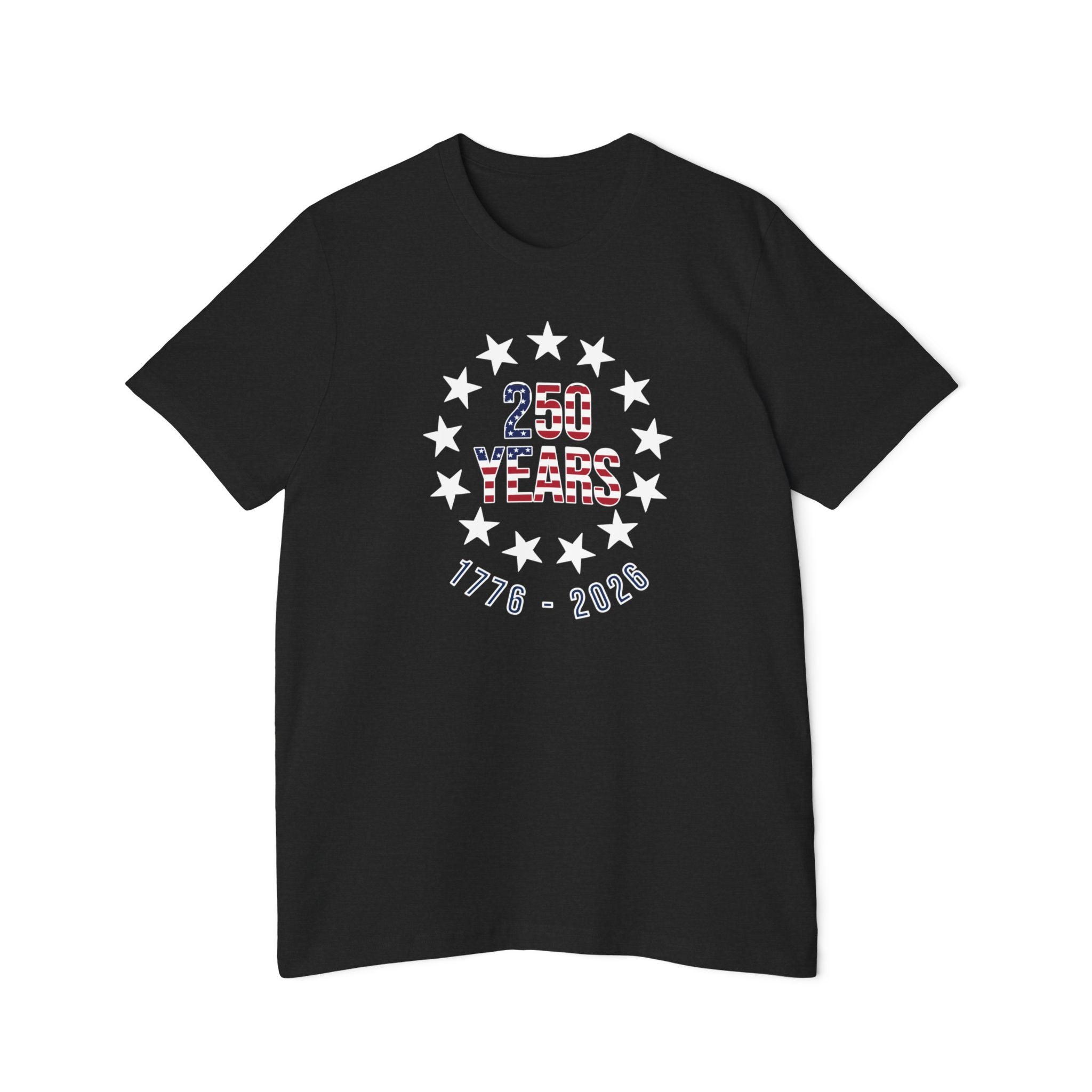 250 Years Betsy Ross Stars T-Shirt | USA's 250th Anniversary Shirt | 1776-2026