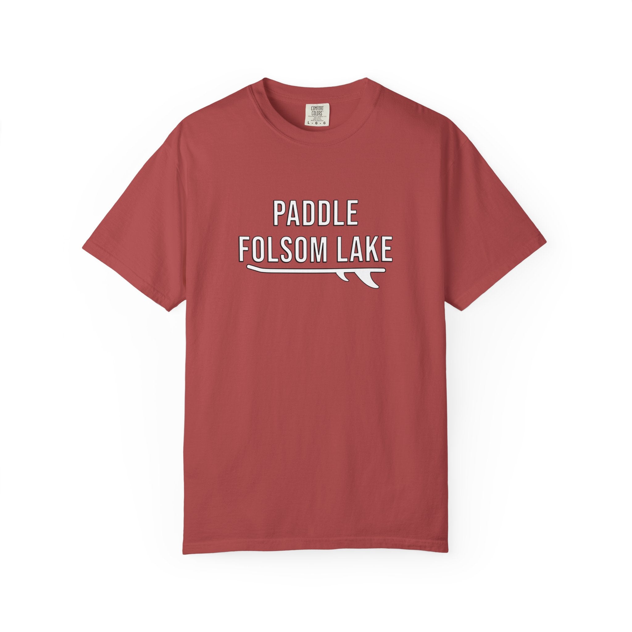 Paddle Folsom Lake T-Shirt | Paddle America | Folsom California | Comfort Colors Shirt