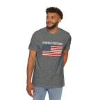 #TheNext250Years | Made in USA | Bella+Canvas 3001U | Patriotic Distressed Flag Shirt
