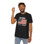 No Kings T-Shirt | 1776 Forever | Patriotic American Revolution Protest Shirt
