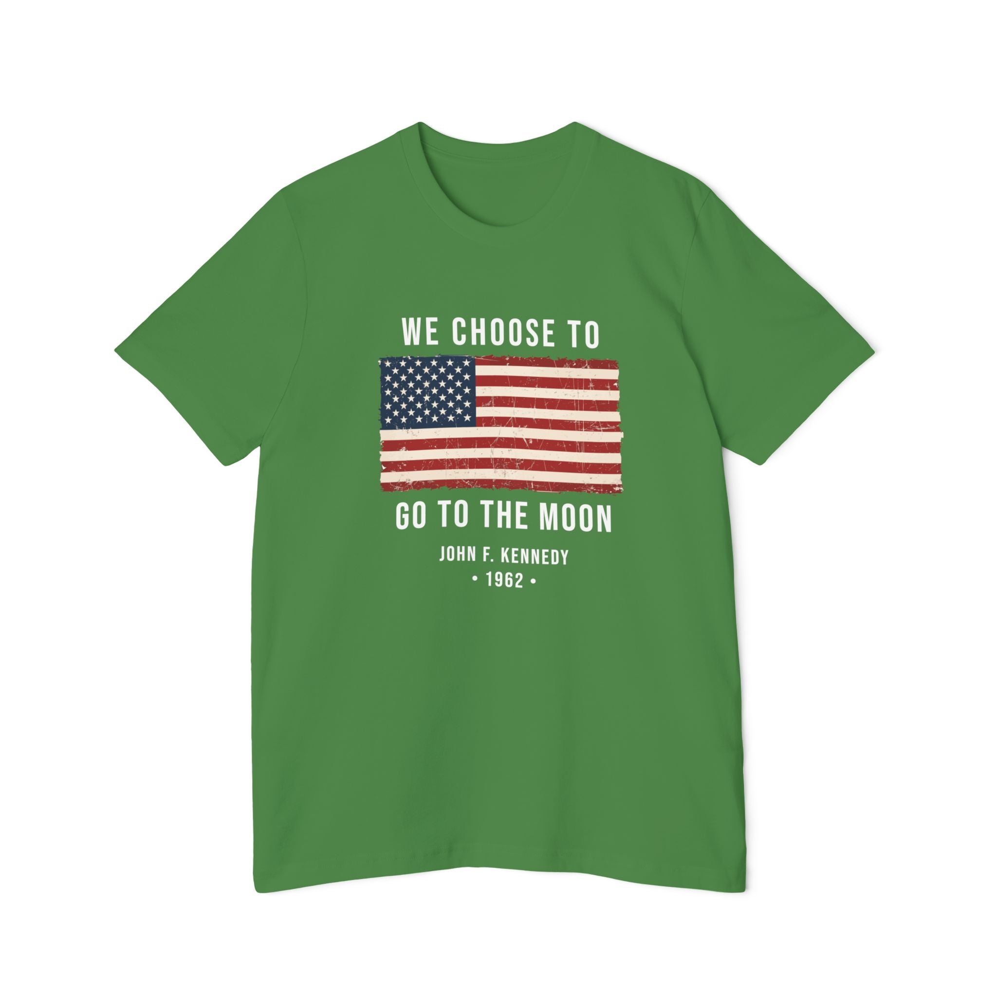 We Choose to Go to the Moon T-Shirt | John F. Kennedy 1962 | Patriotic Space Race Tee