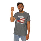 No Kings T-Shirt | 1776 Forever | Patriotic American Revolution Protest Shirt