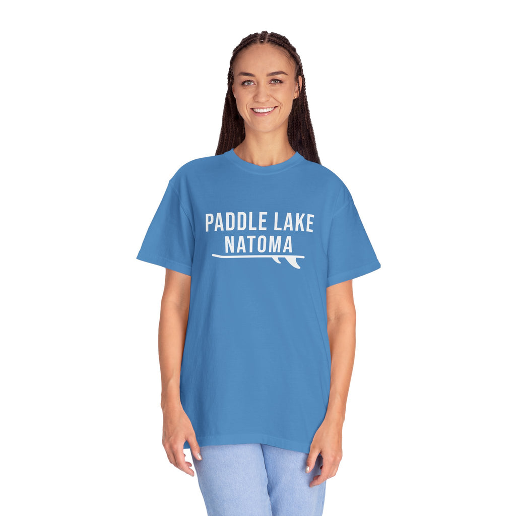 Paddle Lake Natoma T-Shirt | Lakes of America | Sacramento California | Comfort Colors Tee