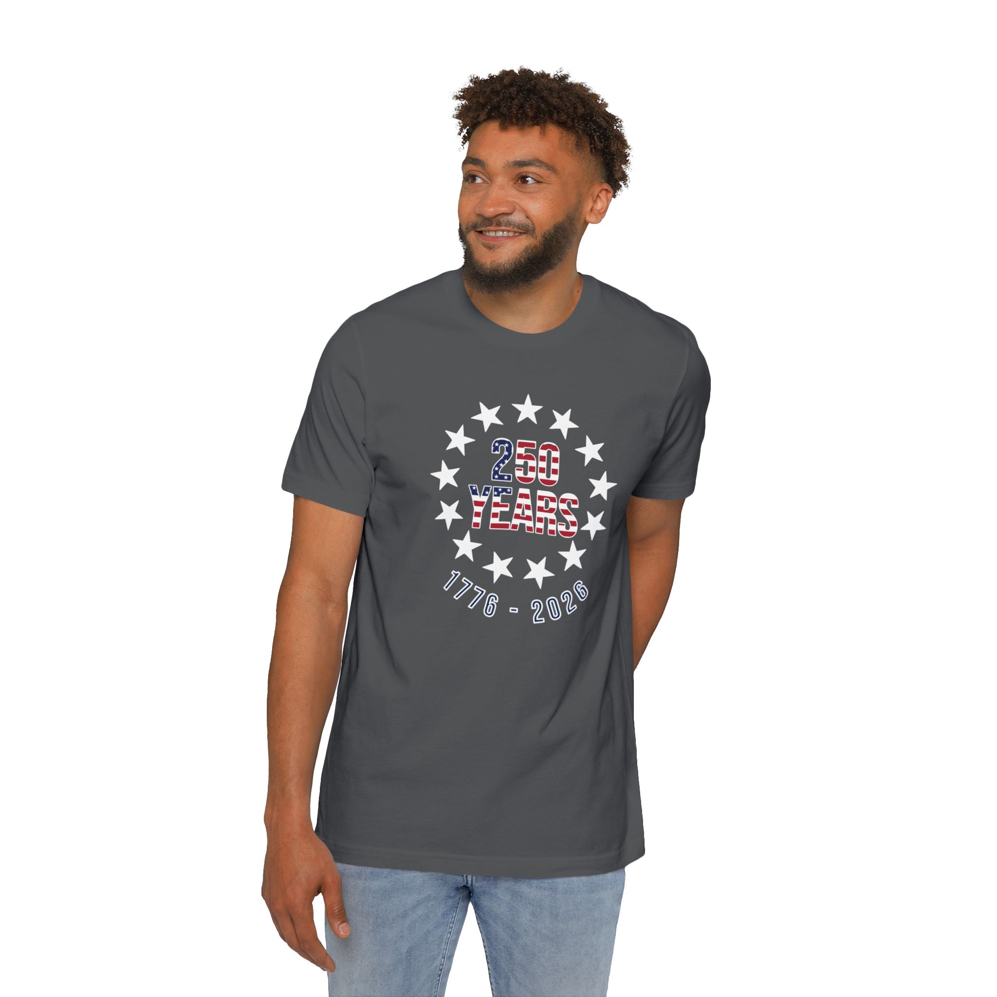 250 Years Betsy Ross Stars T-Shirt | USA's 250th Anniversary Shirt | 1776-2026