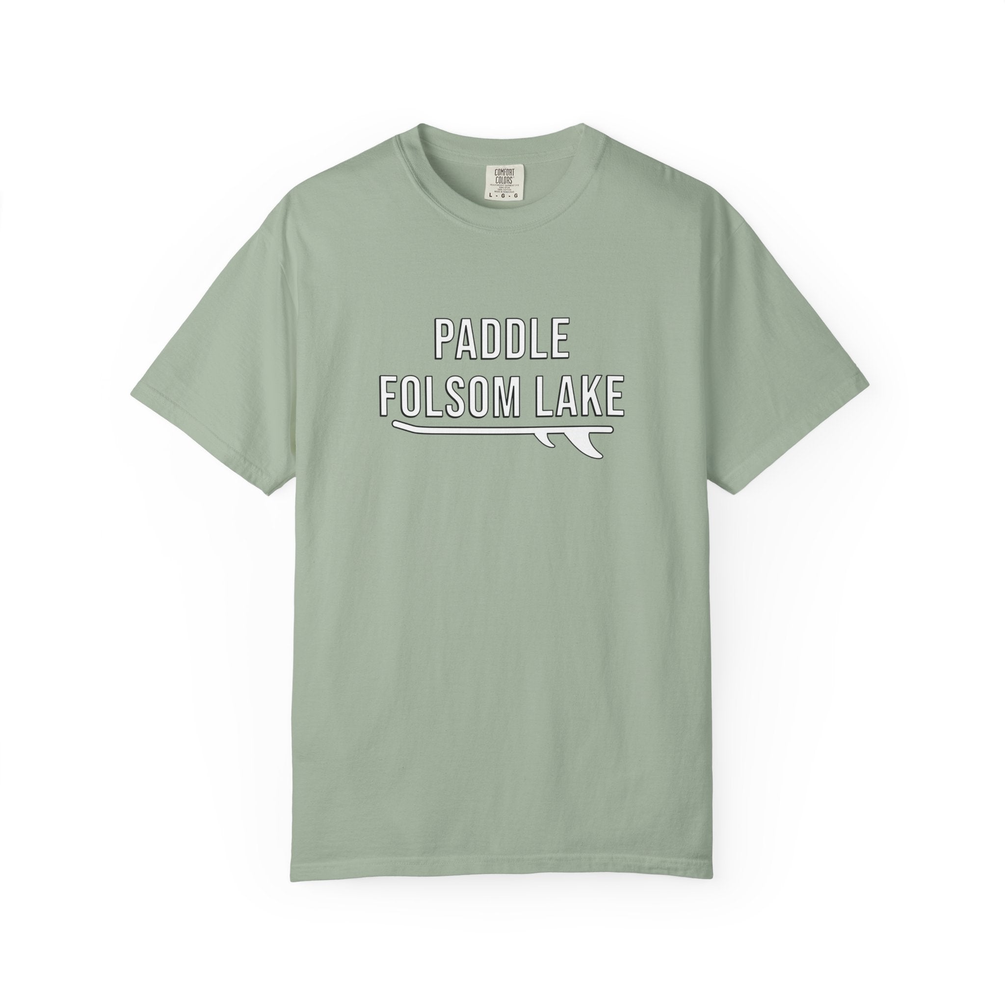 Paddle Folsom Lake T-Shirt | Paddle America | Folsom California | Comfort Colors Shirt