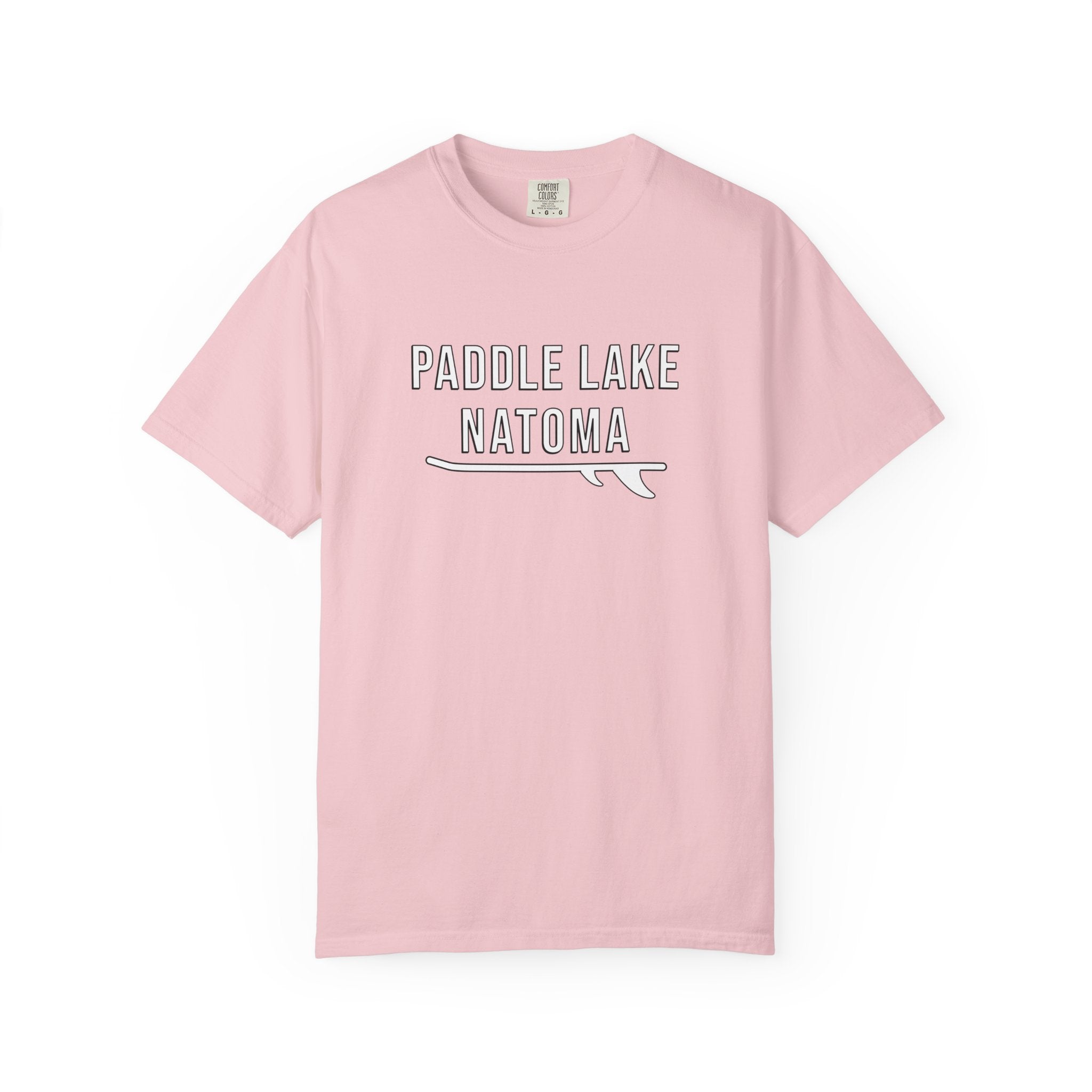 Paddle Lake Natoma T-Shirt | Paddle America | Sacramento California | Comfort Colors Shirt