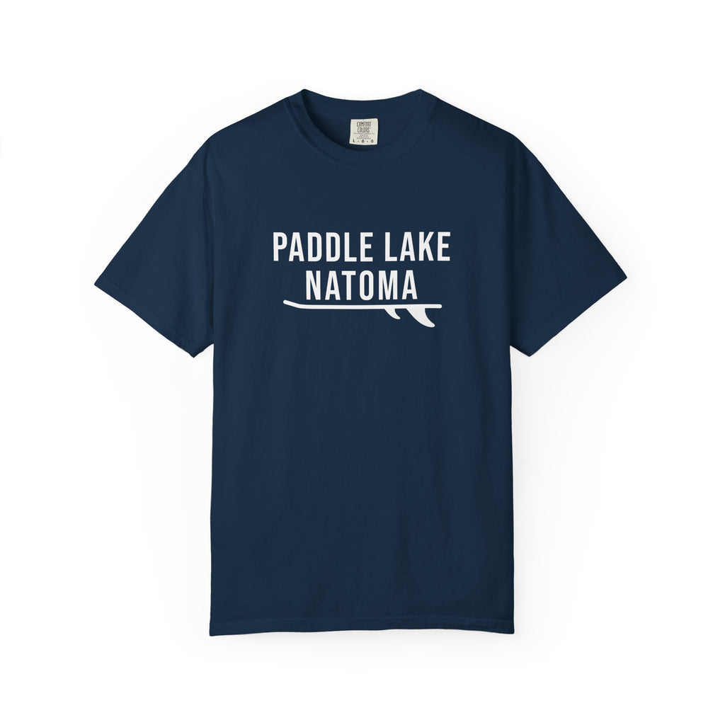 Paddle Lake Natoma T-Shirt | Lakes of America | Sacramento California | Comfort Colors Tee