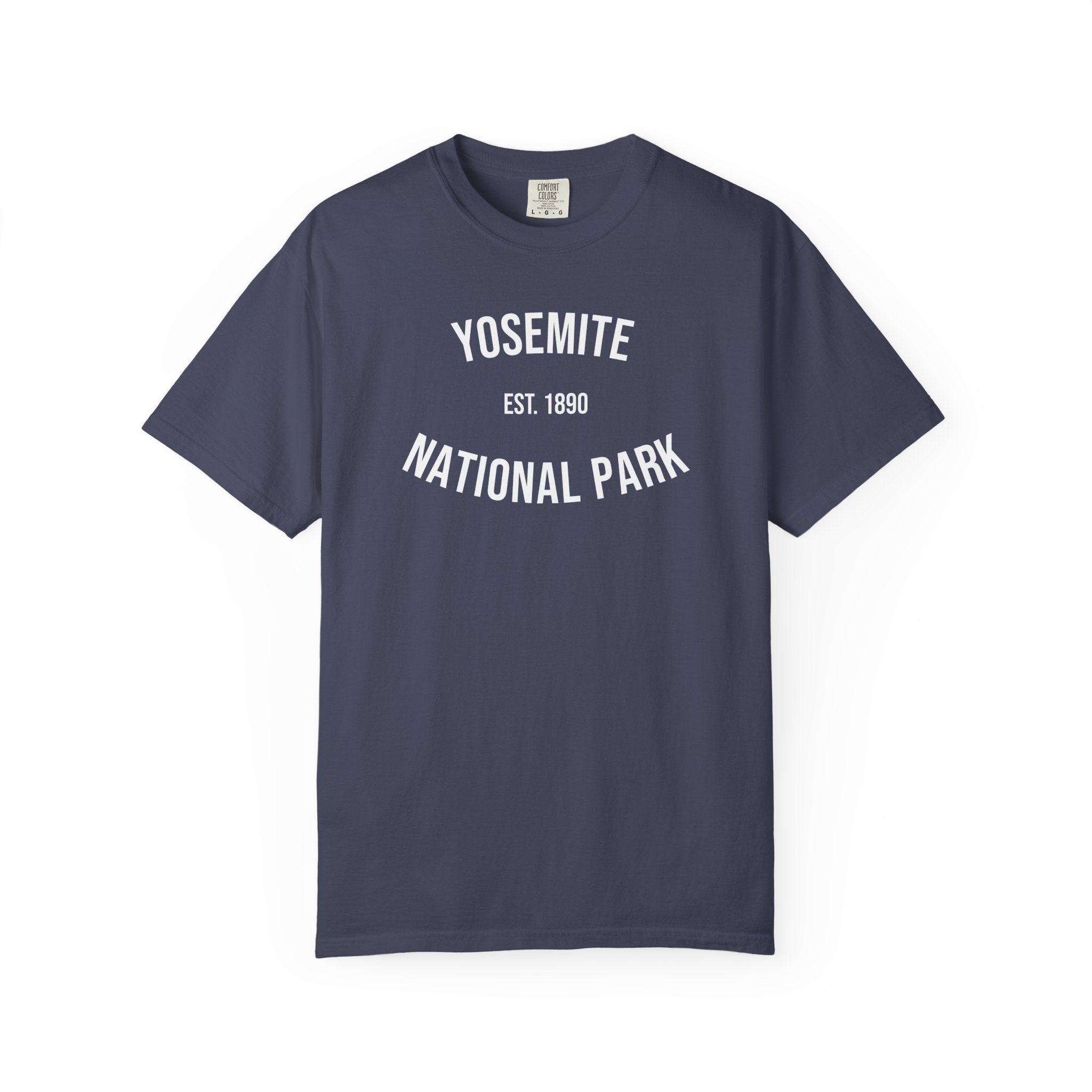 Yosemite National Park T-Shirt | Est. 1890 | Parks of America | Comfort Colors Shirt