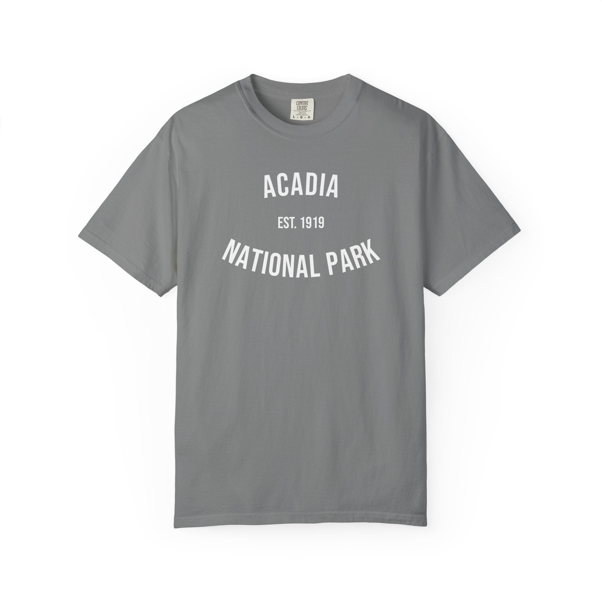 Acadia National Park T-Shirt | Est. 1919 | Parks of America | Comfort Colors Shirt