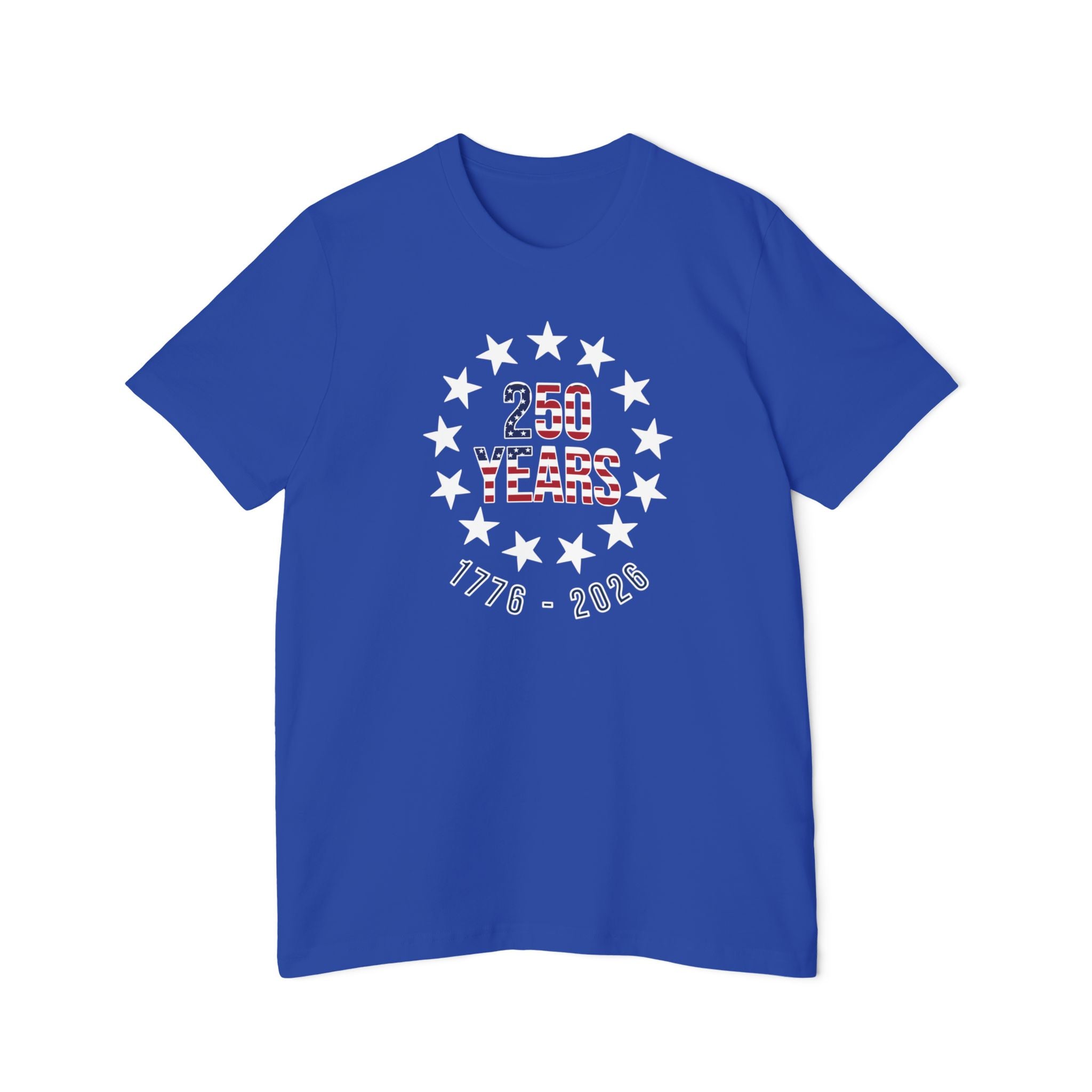 250 Years Betsy Ross Stars T-Shirt | USA's 250th Anniversary Shirt | 1776-2026