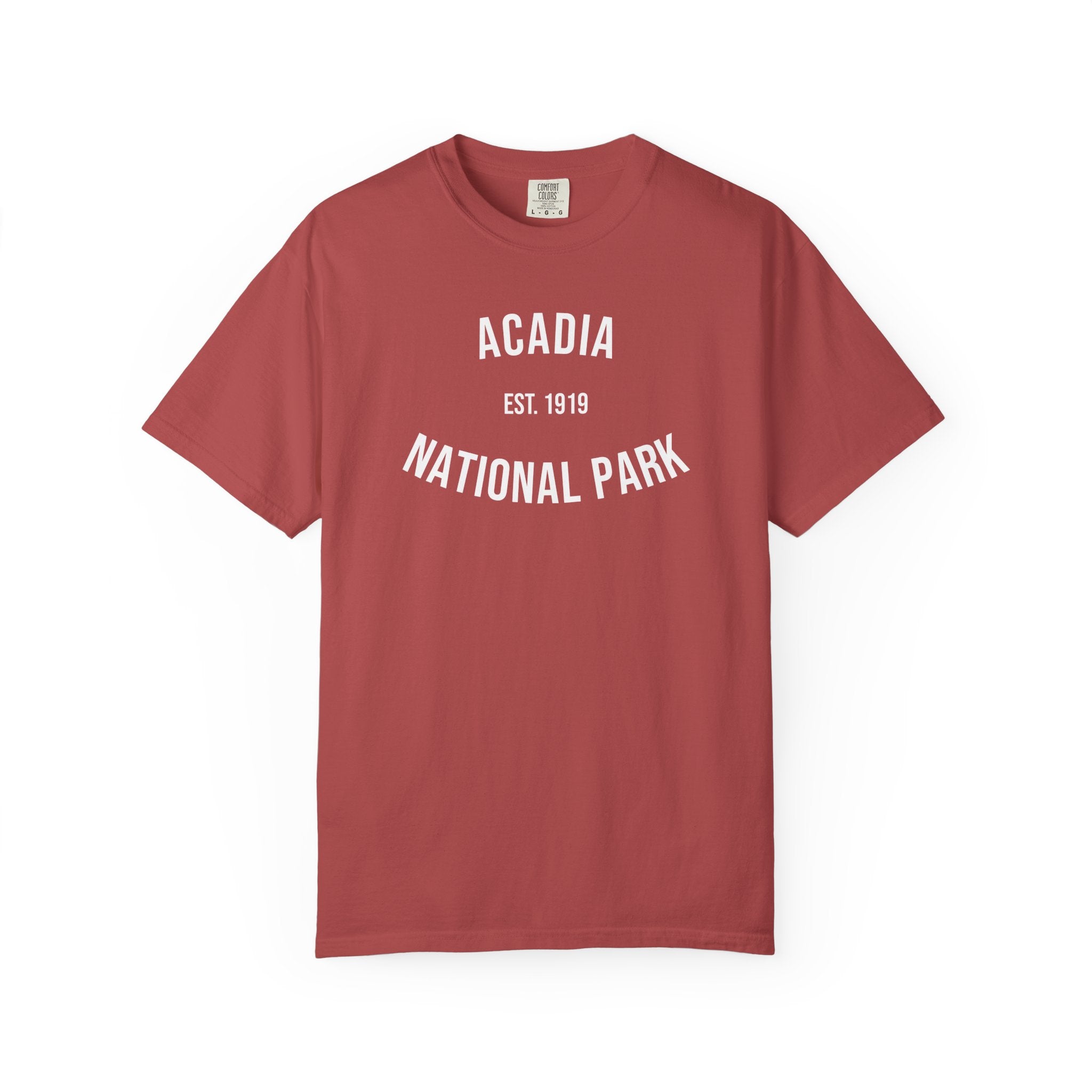 Acadia National Park T-Shirt | Est. 1919 | Parks of America | Comfort Colors Shirt