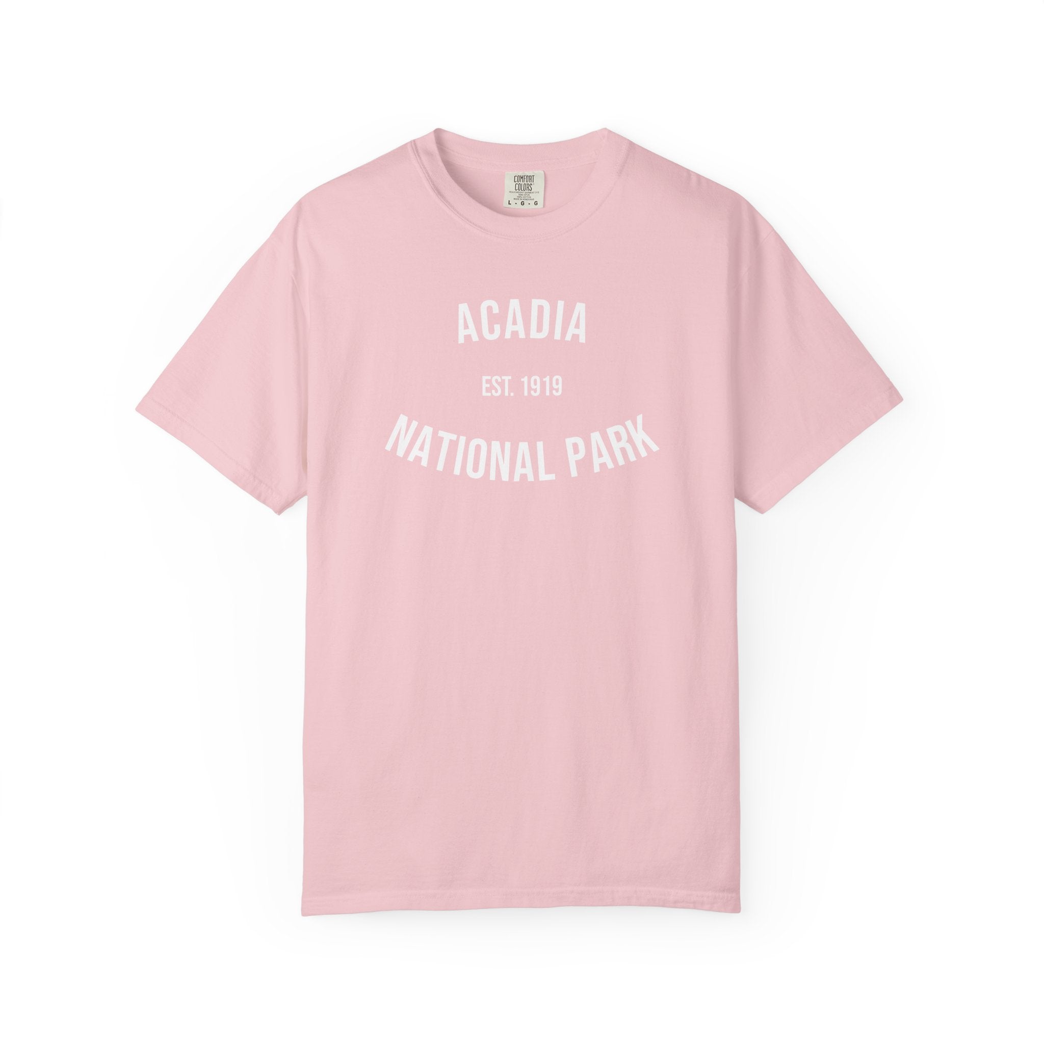 Acadia National Park T-Shirt | Est. 1919 | Parks of America | Comfort Colors Shirt