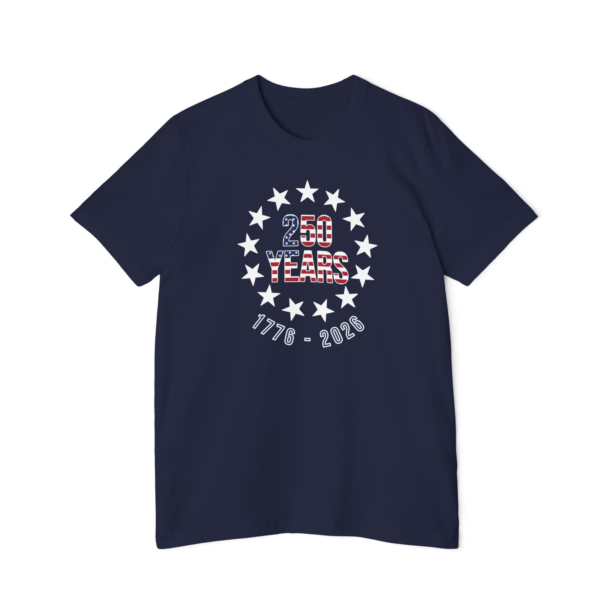 250 Years Betsy Ross Stars T-Shirt | USA's 250th Anniversary Shirt | 1776-2026