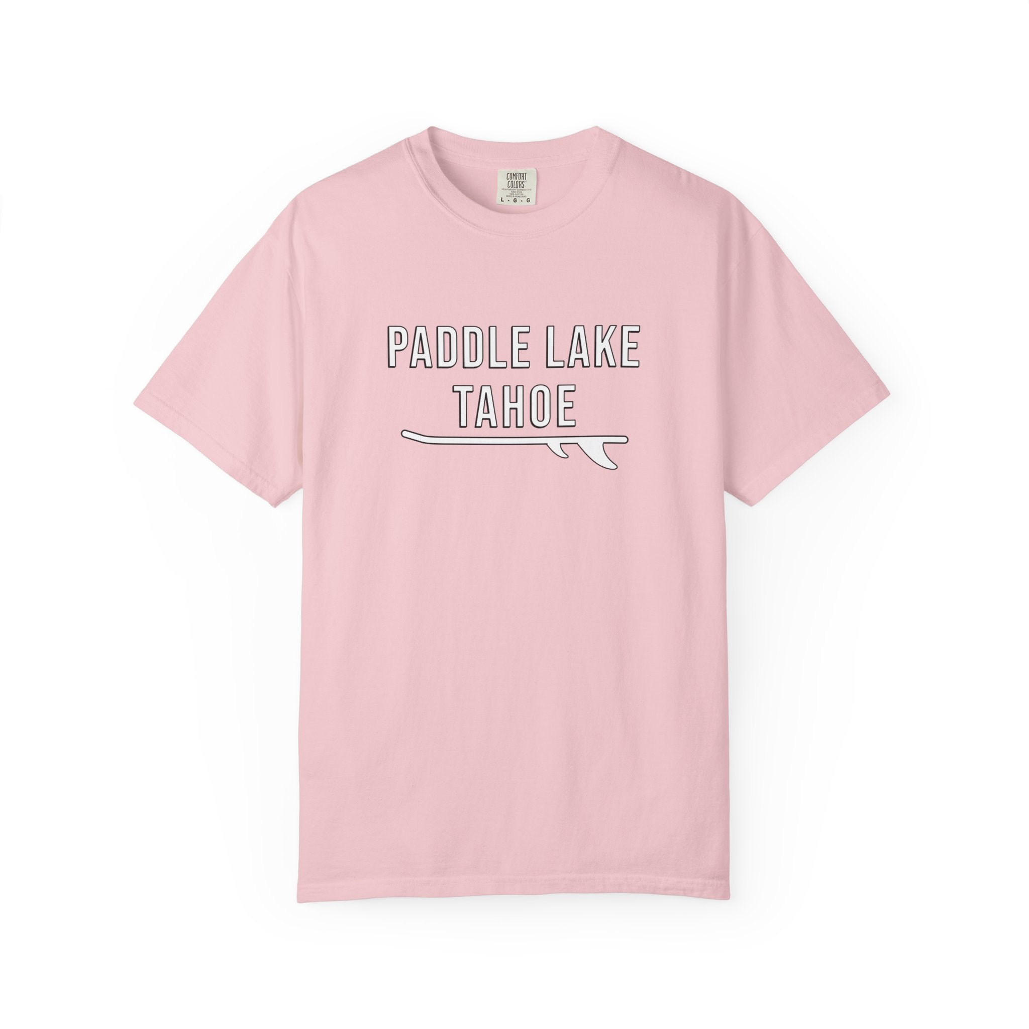 Paddle Lake Tahoe T-Shirt | Paddle America | California Nevada | Comfort Colors Shirt