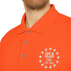 Adidas USA 250 Polo Shirt | America's 250th Anniversary | 1776-2026 Embroidered Performance Polo