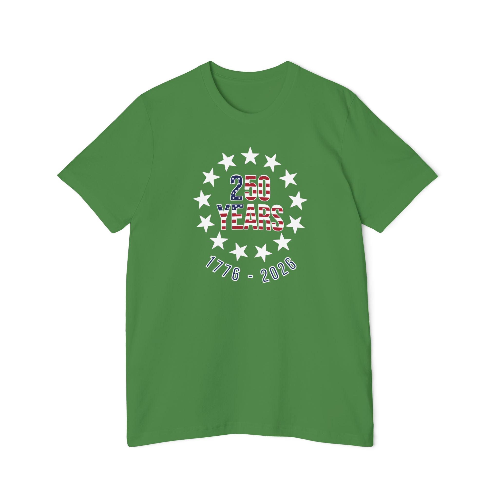 250 Years Betsy Ross Stars T-Shirt | USA's 250th Anniversary Tee | 1776-2026