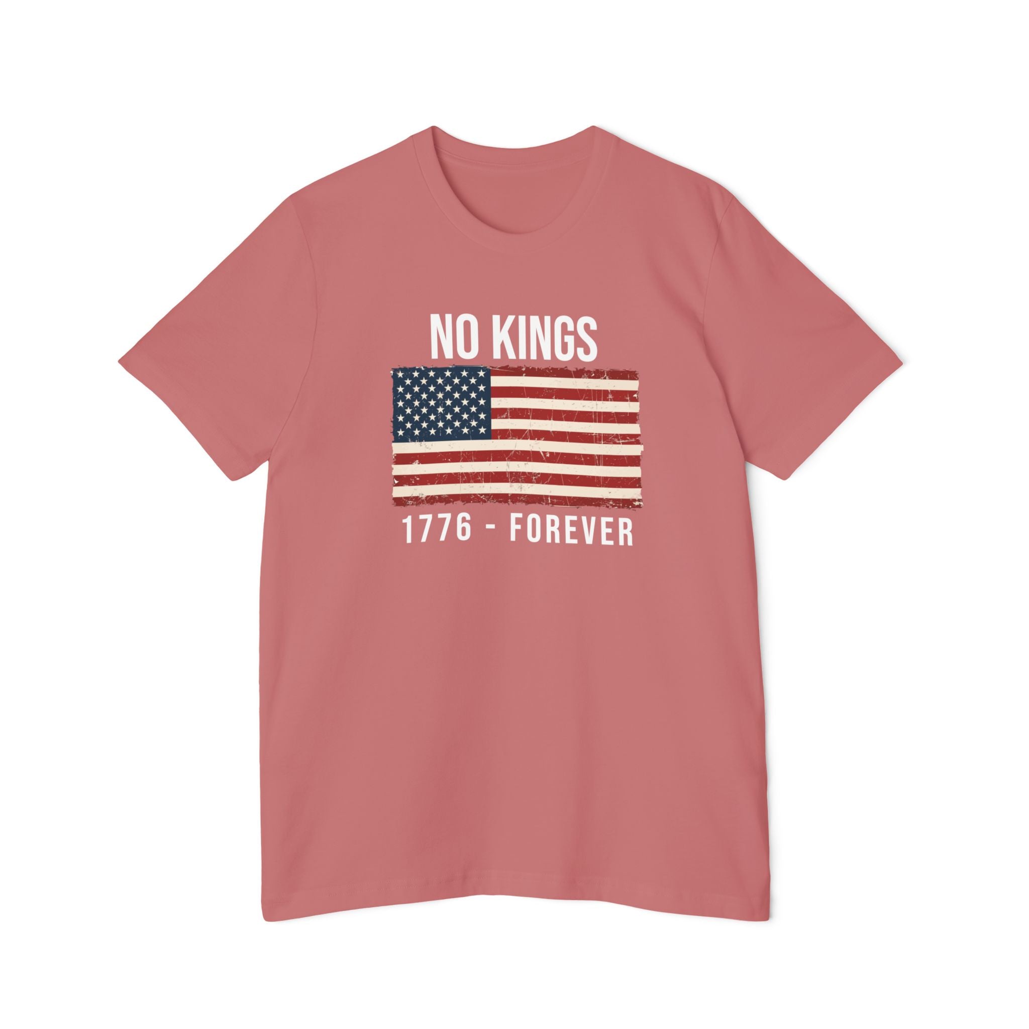 No Kings T-Shirt | 1776 Forever | Patriotic American Revolution Protest Shirt