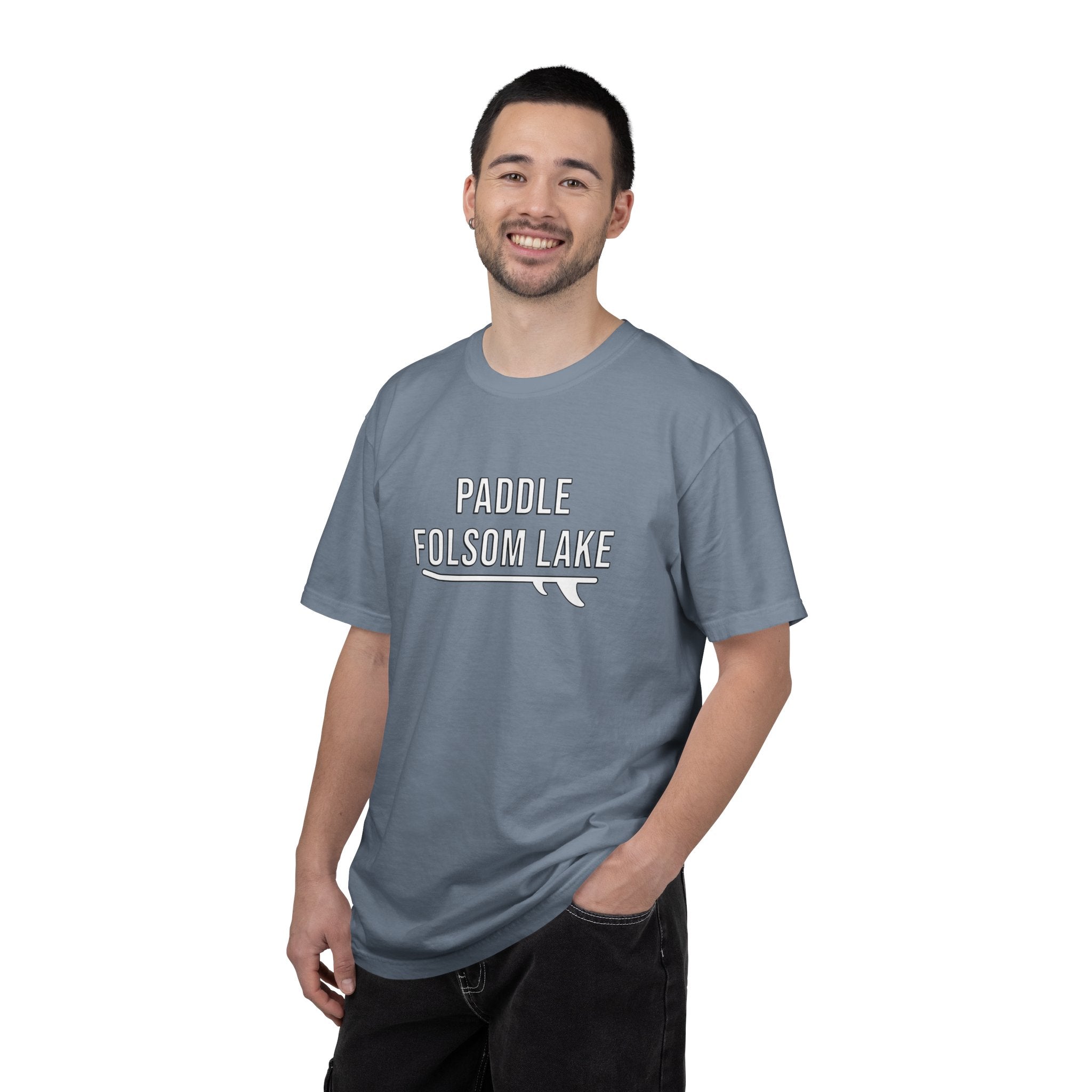 Paddle Folsom Lake T-Shirt | Paddle America | Folsom California | Comfort Colors Shirt