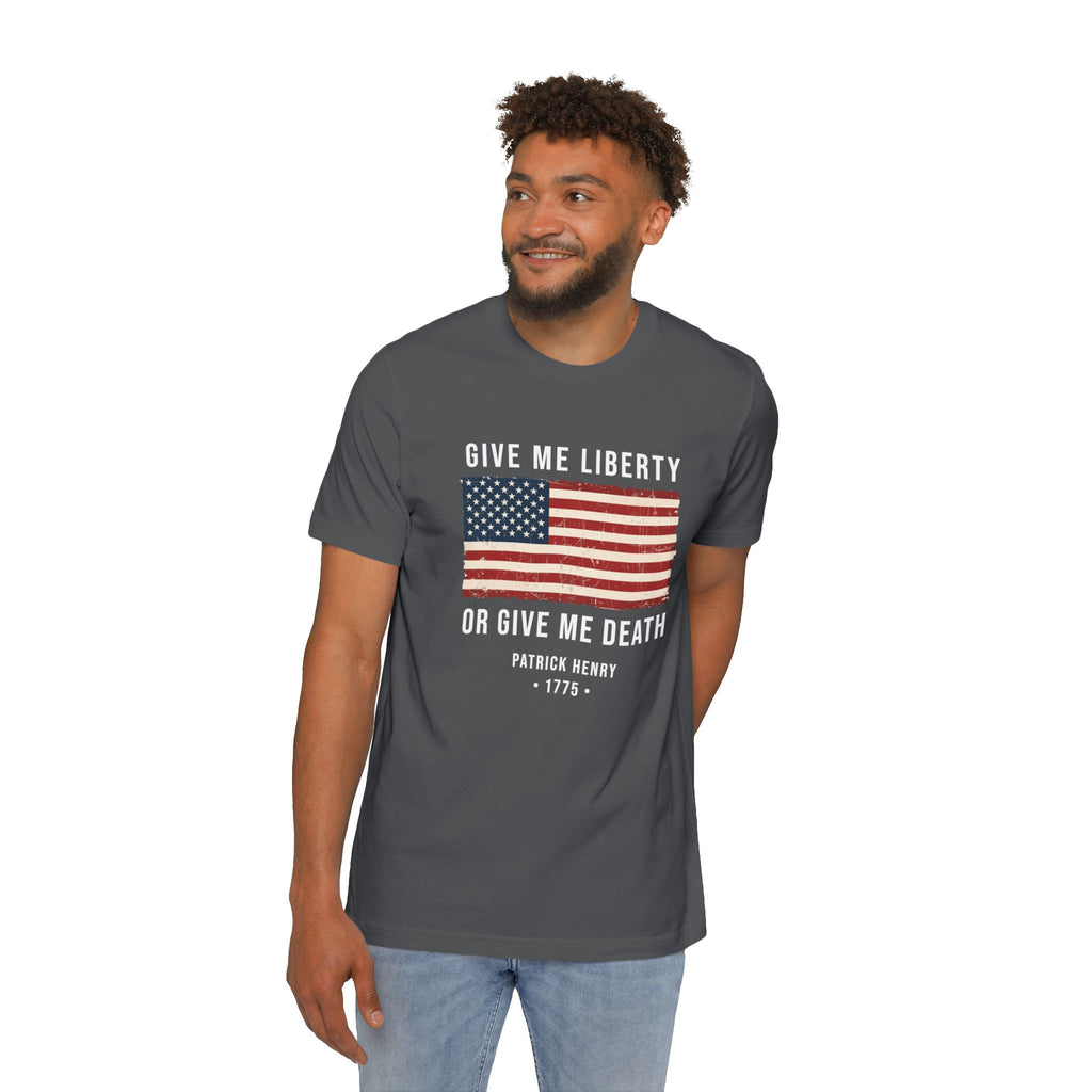 Patrick Henry Quote T-Shirt | "Give Me Liberty or Give Me Death" | American Revolution Shirt