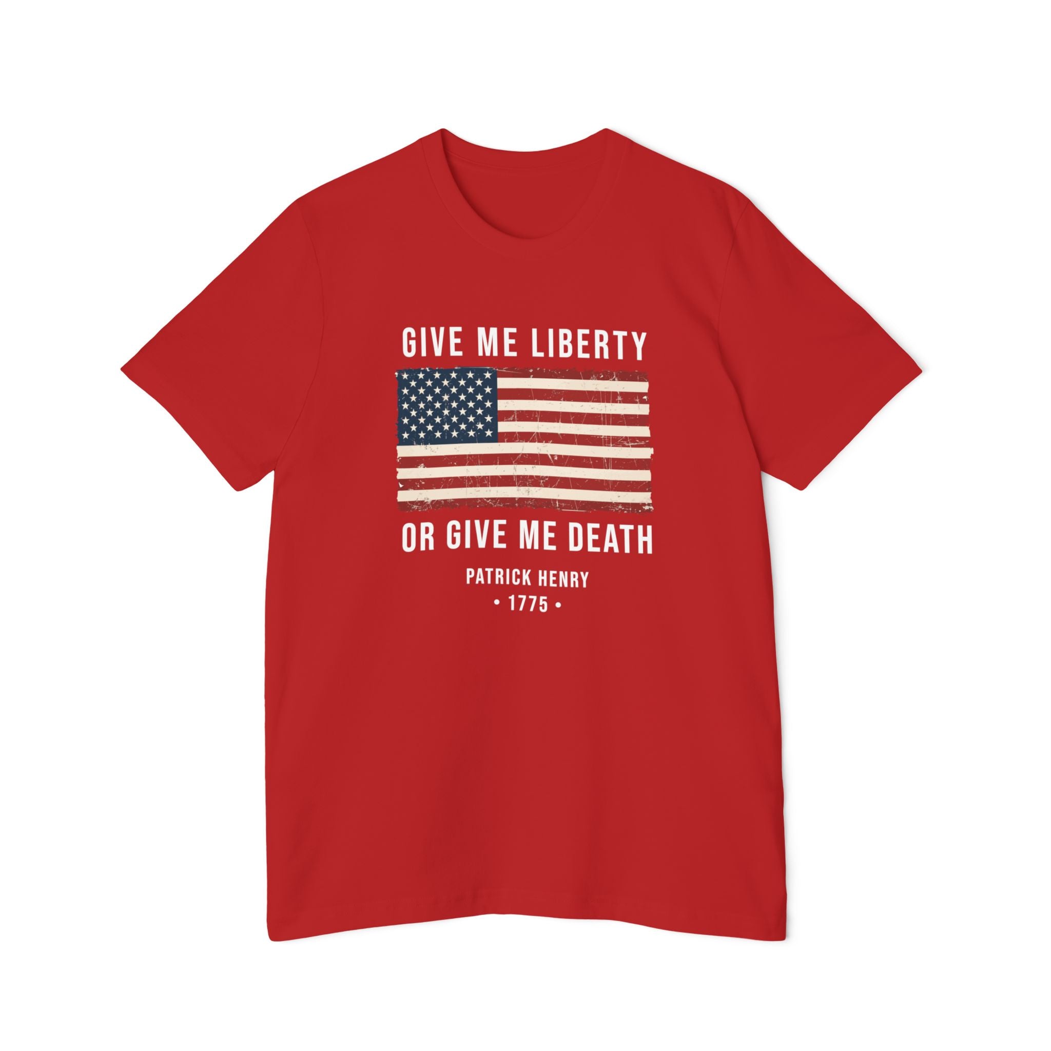 Patrick Henry Quote T-Shirt – "Give Me Liberty or Give Me Death" | American Revolution Tee