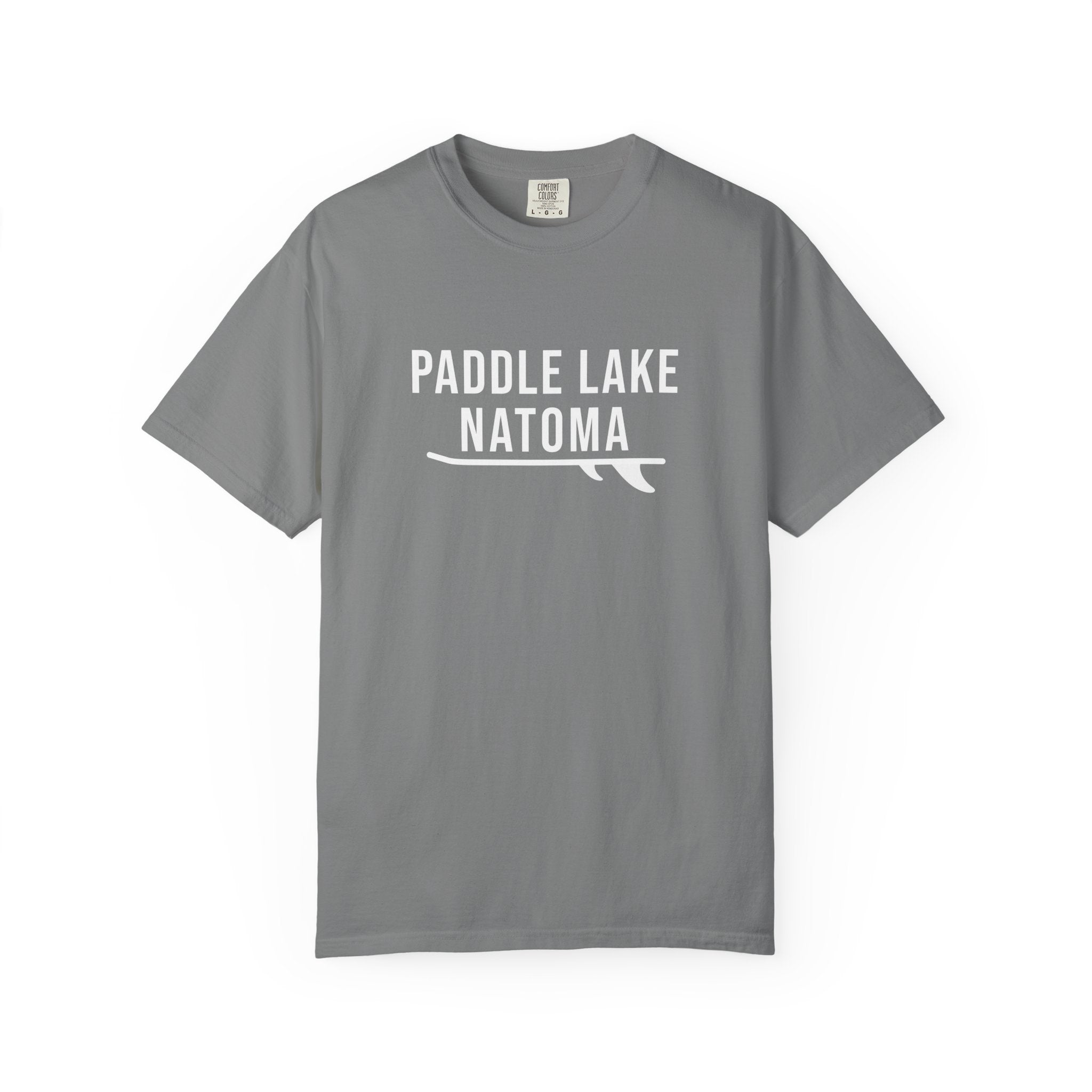 Paddle Lake Natoma T-Shirt | Lakes of America | Sacramento California | Comfort Colors Tee