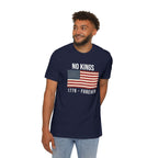 No Kings T-Shirt | 1776 Forever | Patriotic American Revolution Protest Shirt