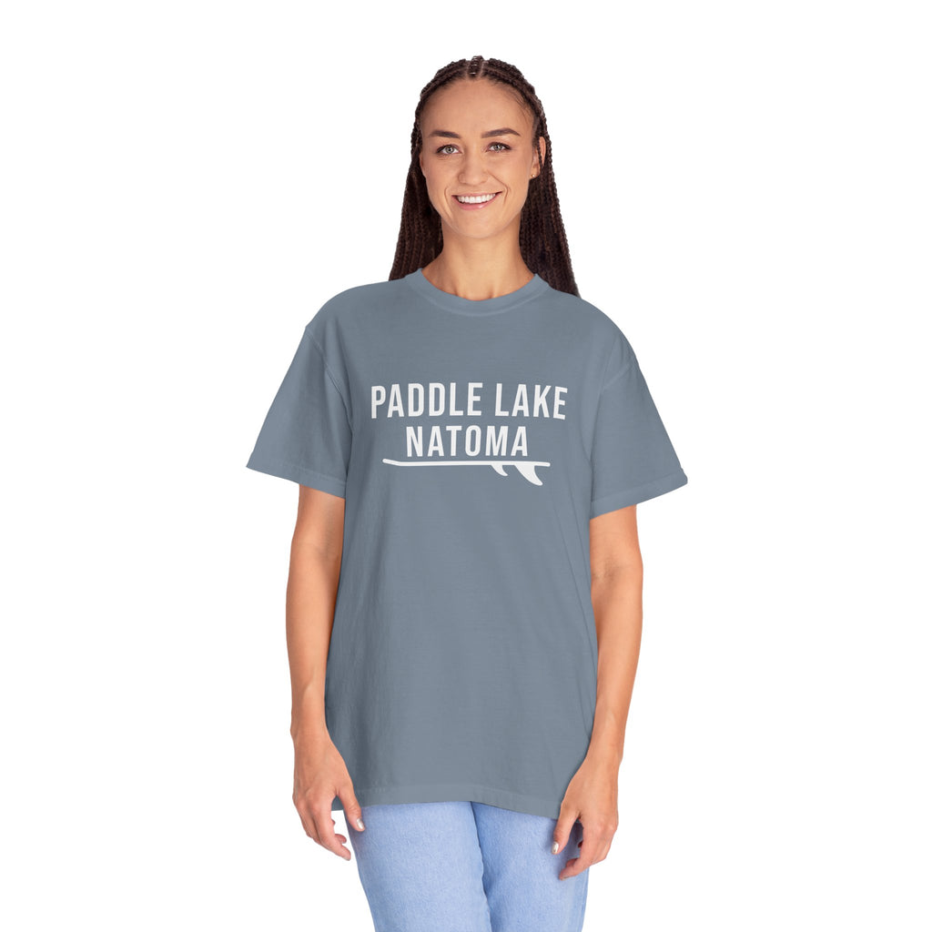 Paddle Lake Natoma T-Shirt | Lakes of America | Sacramento California | Comfort Colors Tee