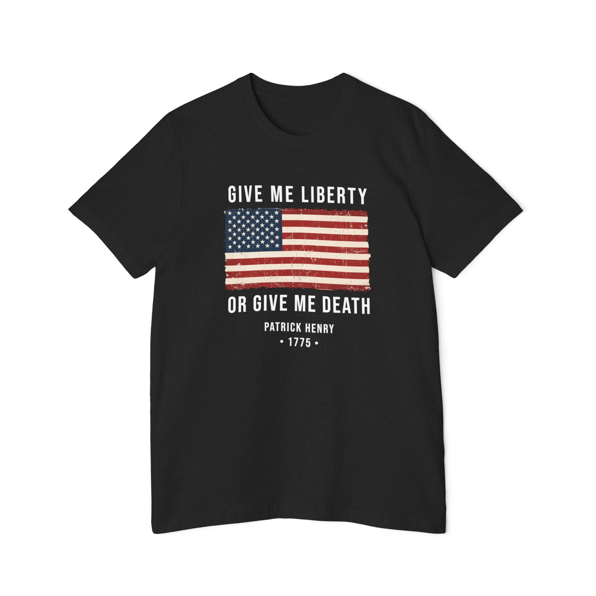 Patrick Henry Quote T-Shirt – "Give Me Liberty or Give Me Death" | American Revolution Tee