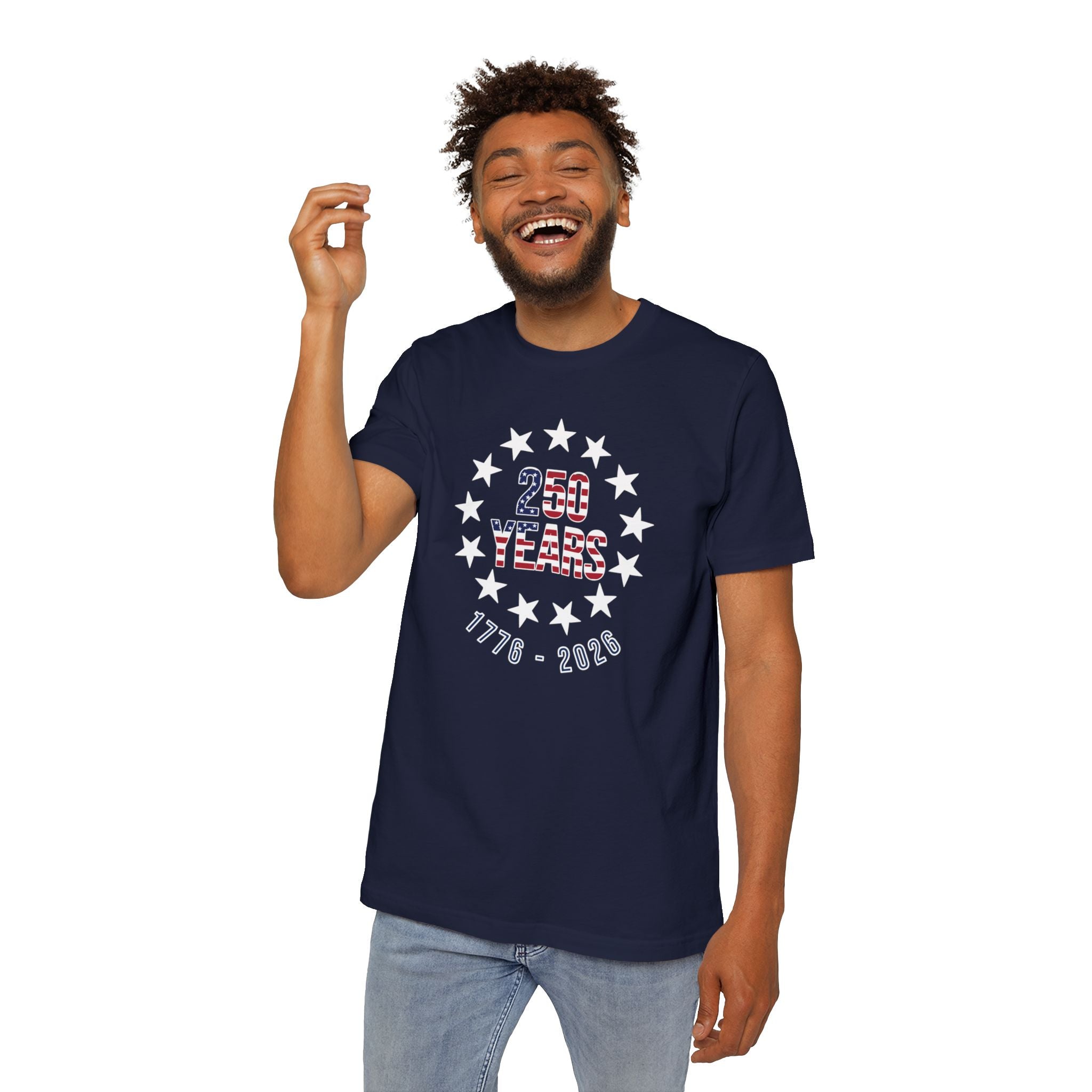 250 Years Betsy Ross Stars T-Shirt | USA's 250th Anniversary Shirt | 1776-2026