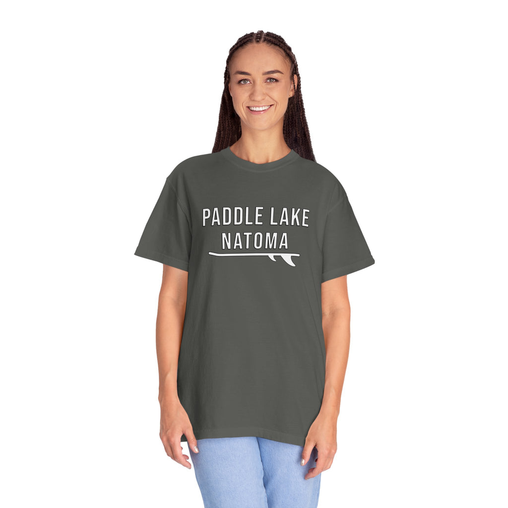 Paddle Lake Natoma T-Shirt | Paddle America | Sacramento California | Comfort Colors Shirt