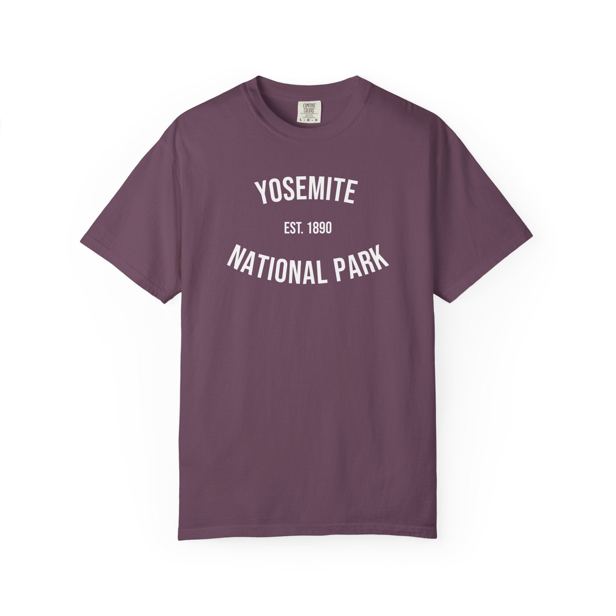 Yosemite National Park T-Shirt | Est. 1890 | Parks of America | Comfort Colors Tee