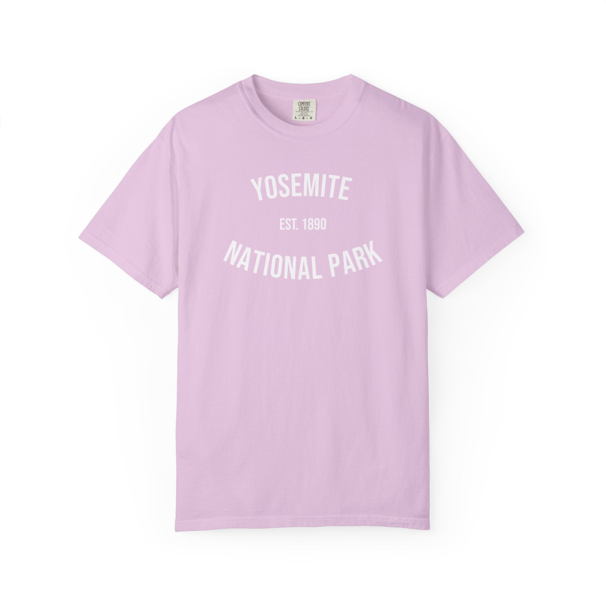 Yosemite National Park T-Shirt | Est. 1890 | Parks of America | Comfort Colors Shirt