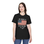 John F. Kennedy Quote T-Shirt | "We Choose to Go to the Moon" | Patriotic Space Race Shirt
