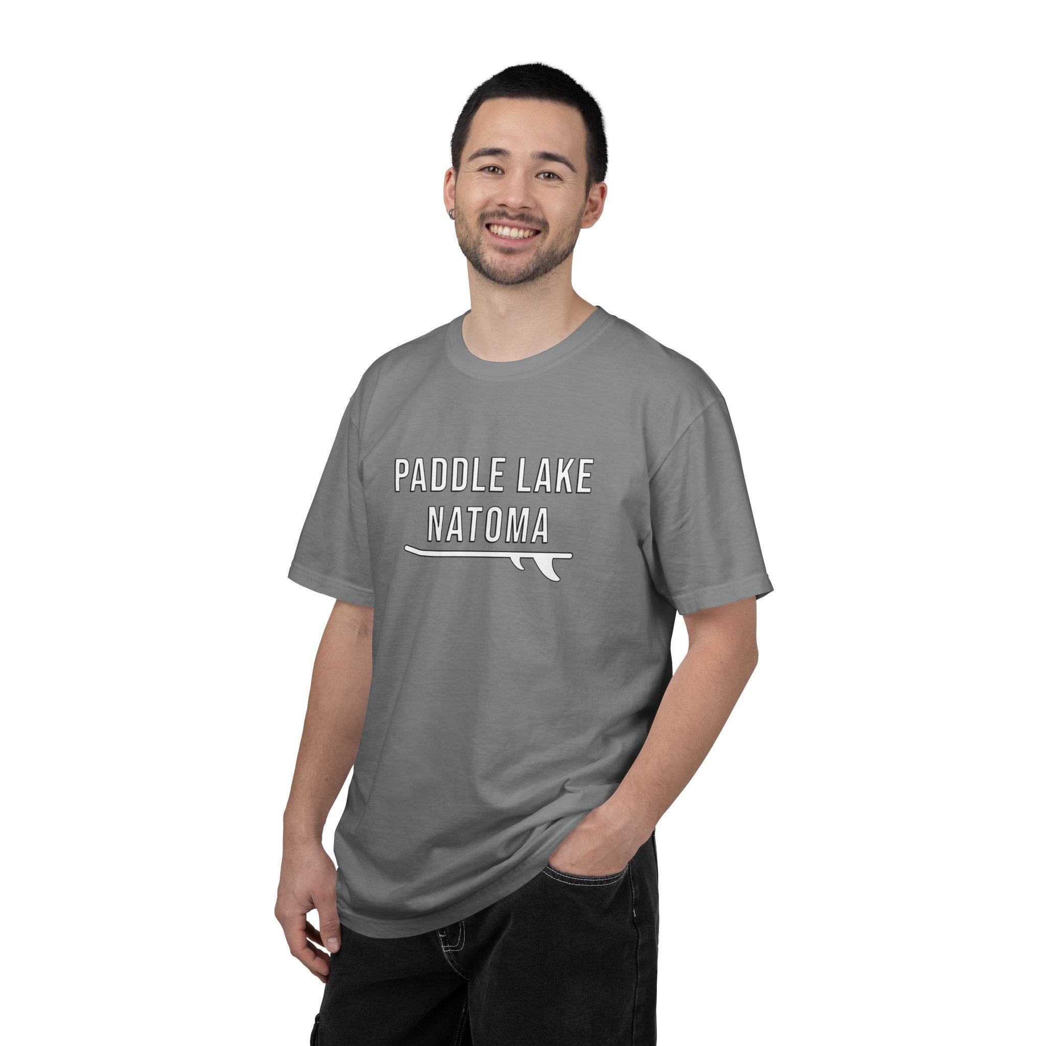 Paddle Lake Natoma T-Shirt | Paddle America | Sacramento California | Comfort Colors Shirt