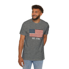 Est. 1776 Distressed Flag T-Shirt | American Independence Day Shirt | Patriotic USA Shirt