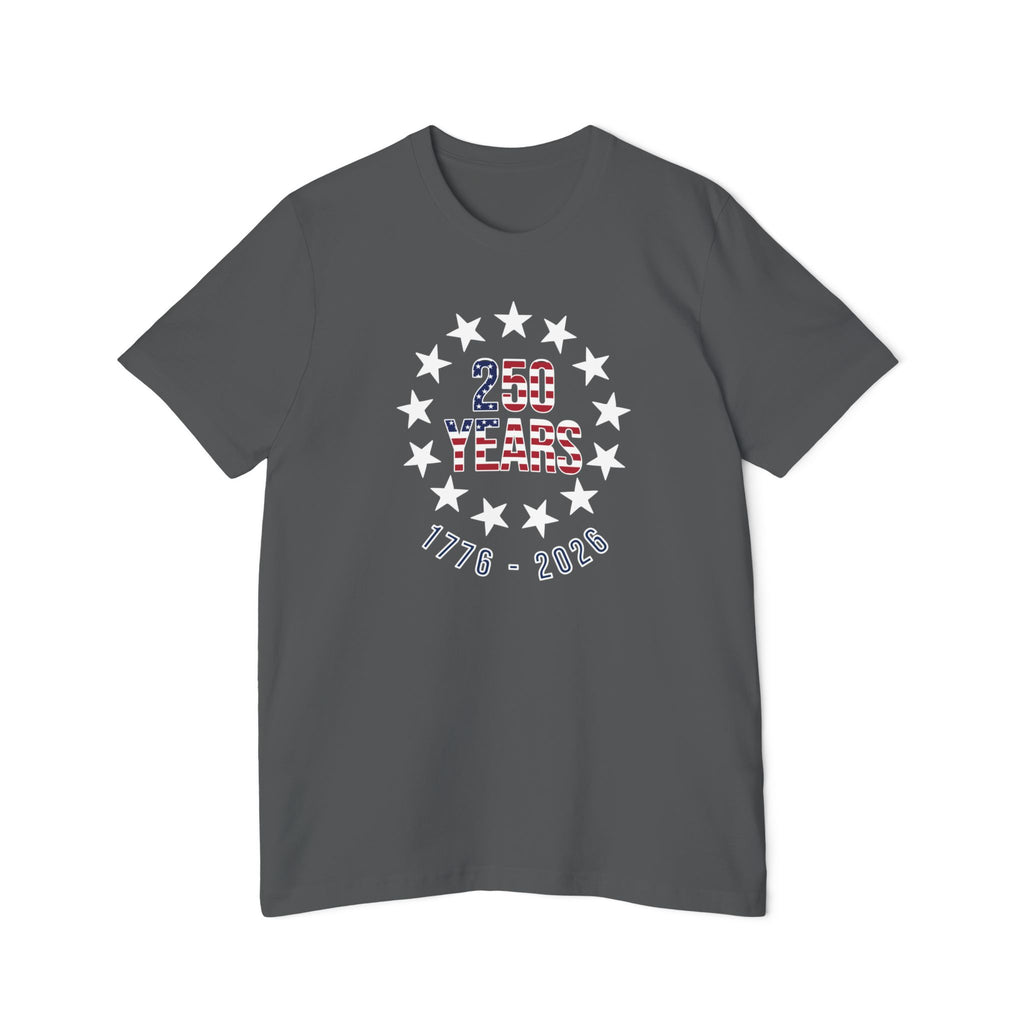 250 Years Betsy Ross Stars T-Shirt | USA's 250th Anniversary Shirt | 1776-2026