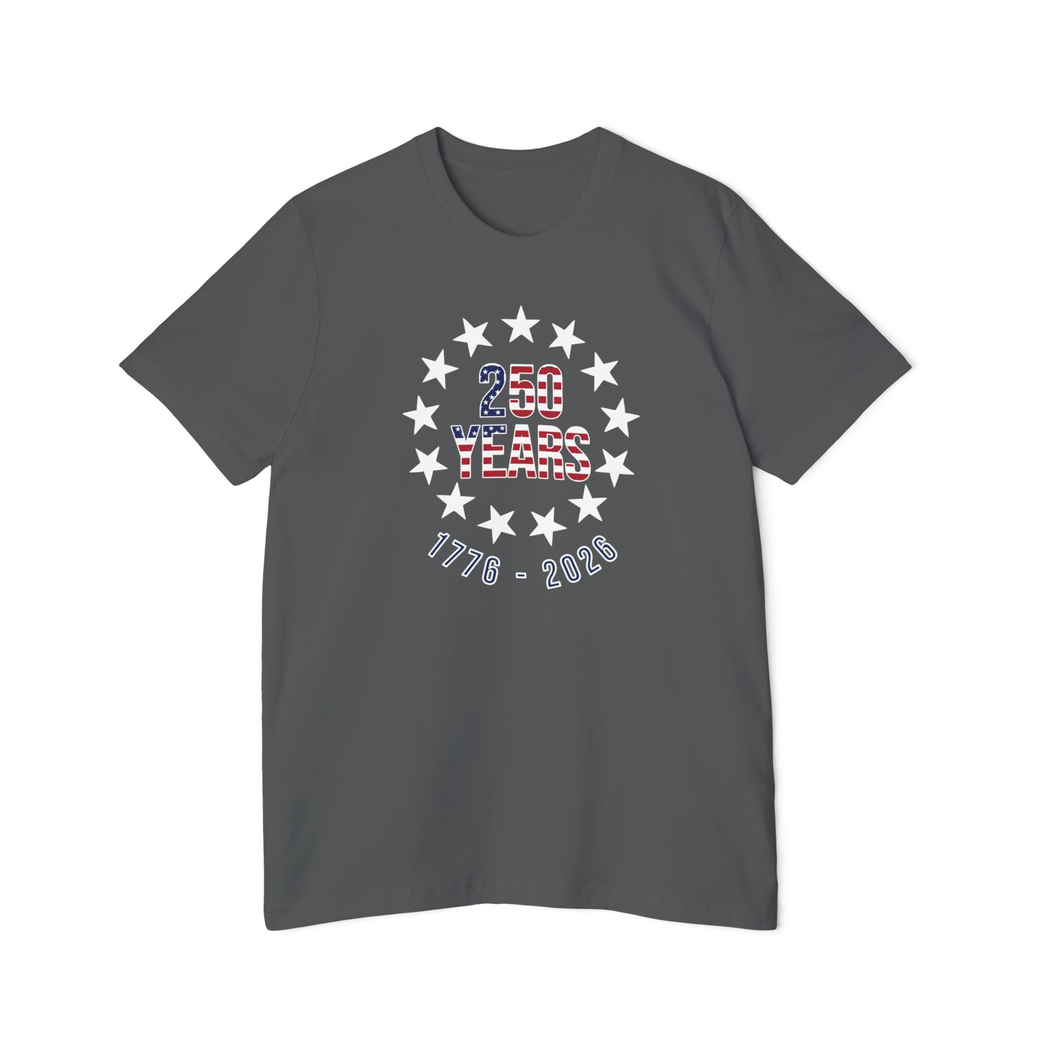 250 Years Betsy Ross Stars T-Shirt | USA's 250th Anniversary Shirt | 1776-2026