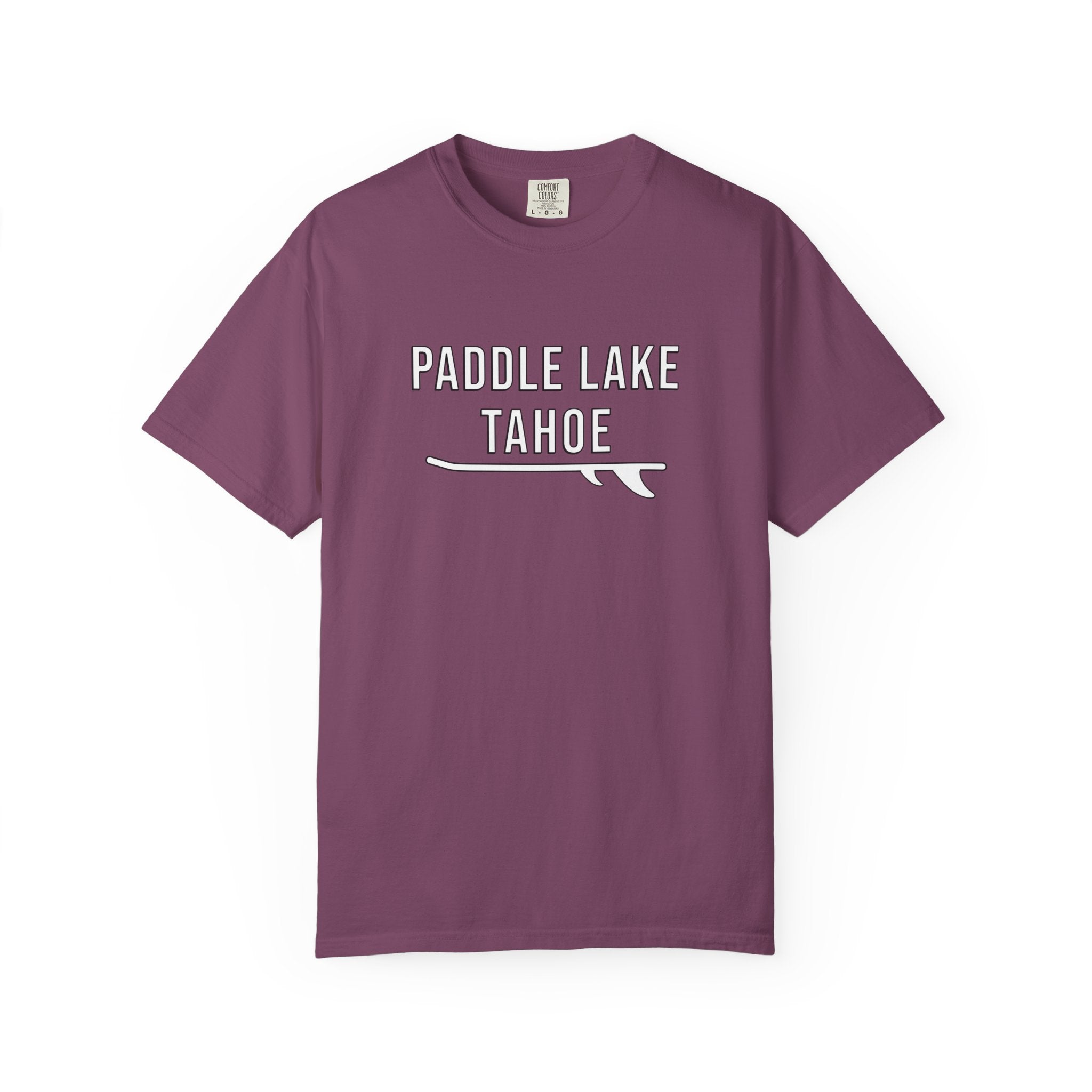 Paddle Lake Tahoe T-Shirt | Paddle America | California Nevada | Comfort Colors Shirt