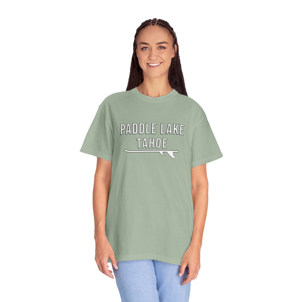 Paddle Lake Tahoe T-Shirt | Paddle America | California Nevada | Comfort Colors Shirt
