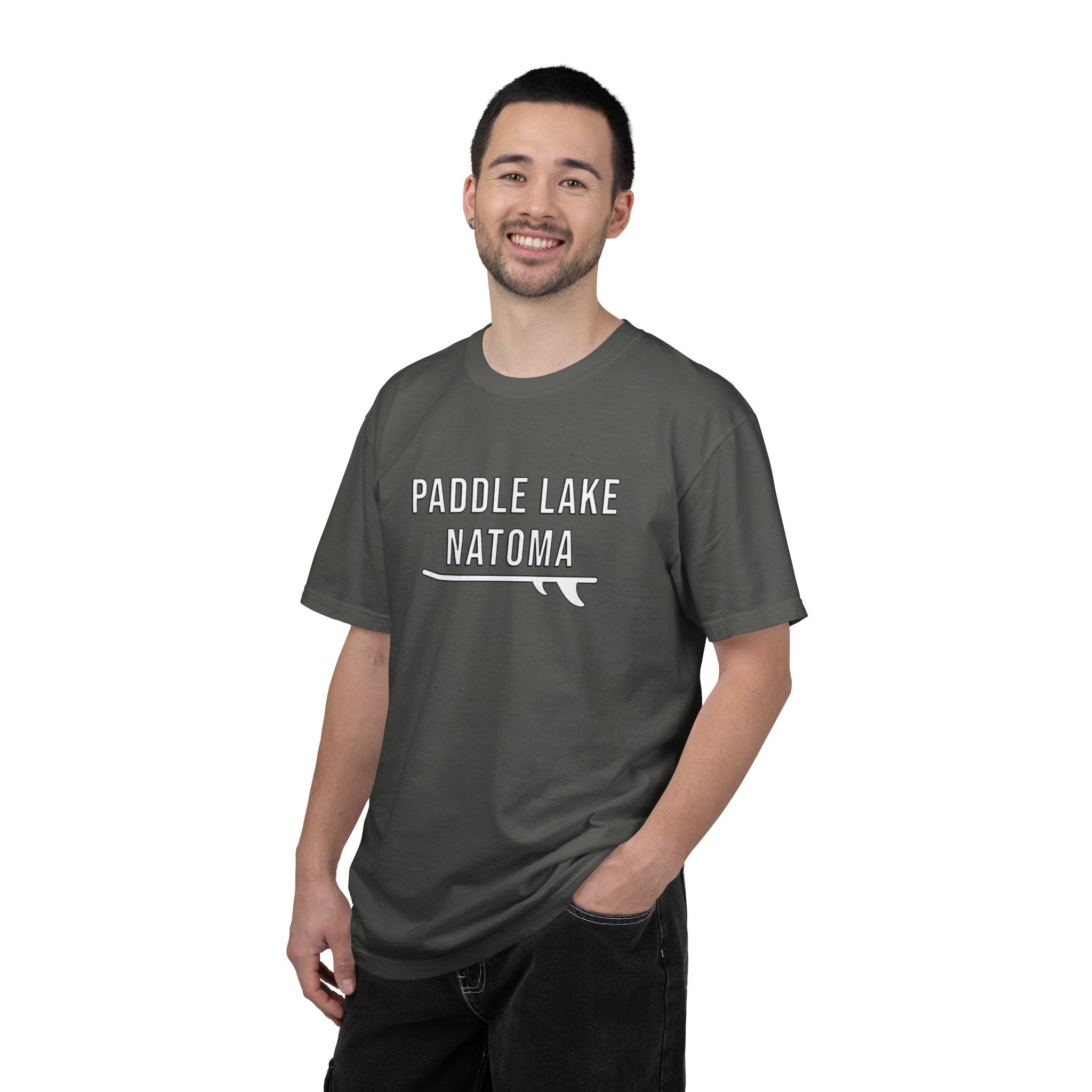 Paddle Lake Natoma T-Shirt | Paddle America | Sacramento California | Comfort Colors Shirt