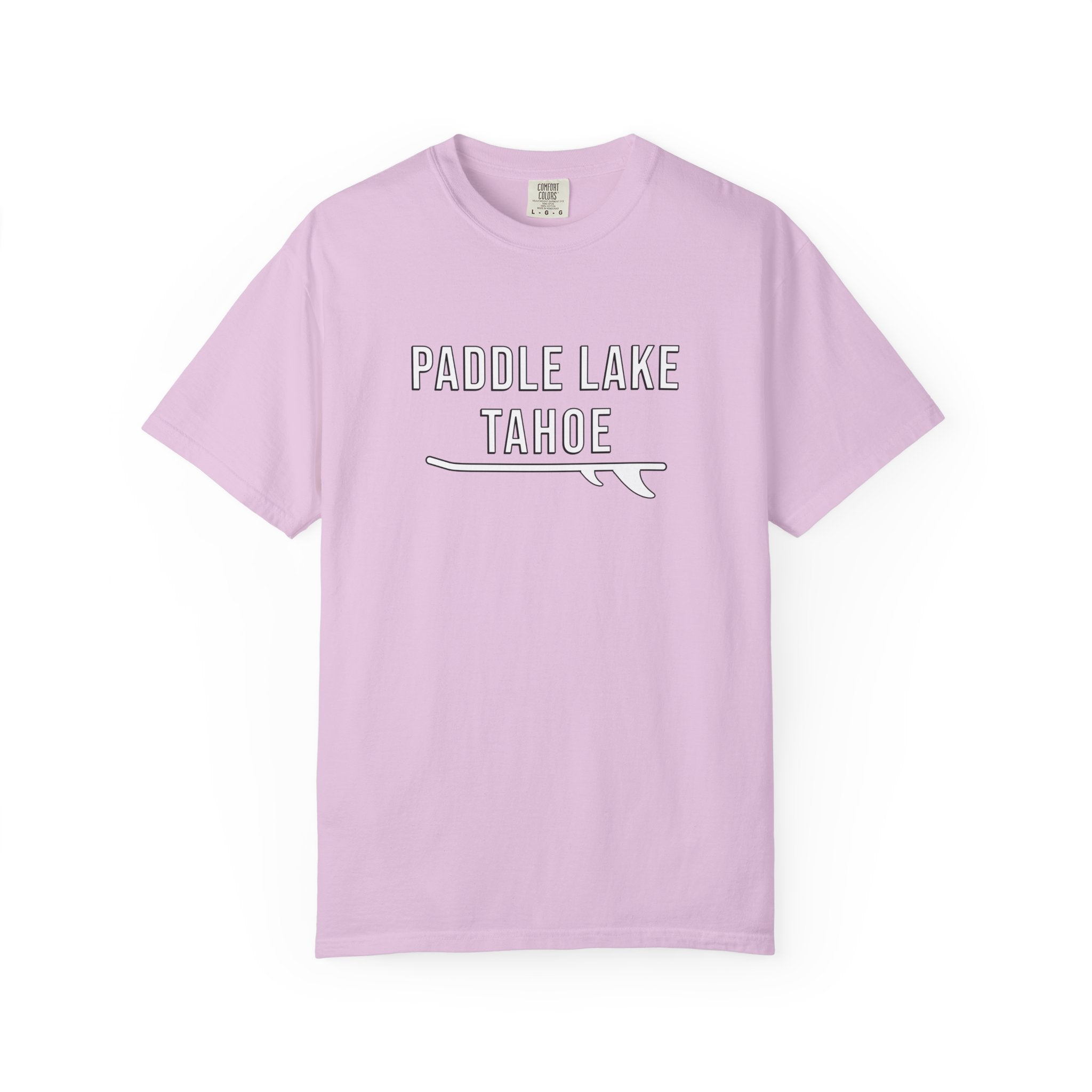 Paddle Lake Tahoe T-Shirt | Paddle America | California Nevada | Comfort Colors Shirt