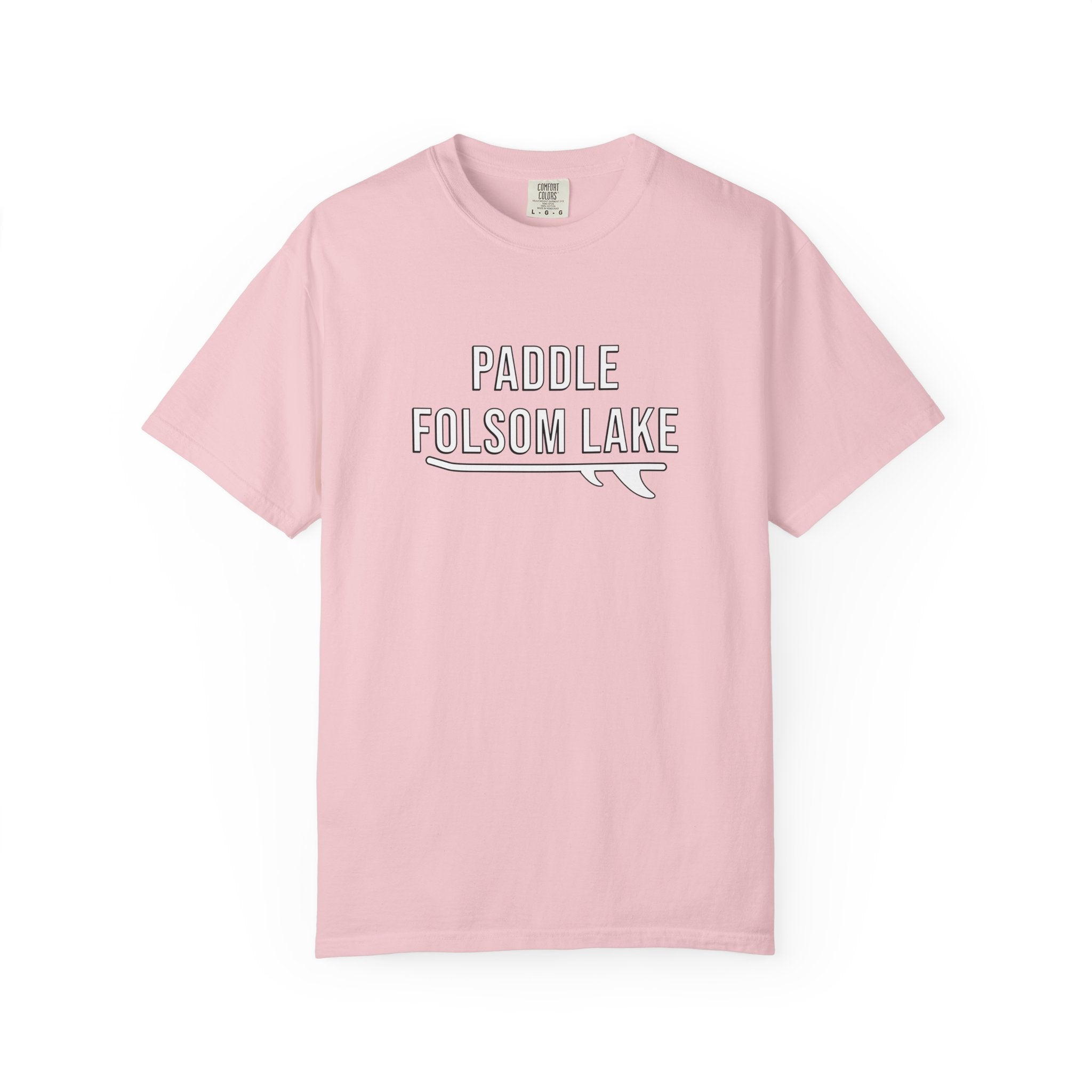 Paddle Folsom Lake T-Shirt | Paddle America | Folsom California | Comfort Colors Shirt