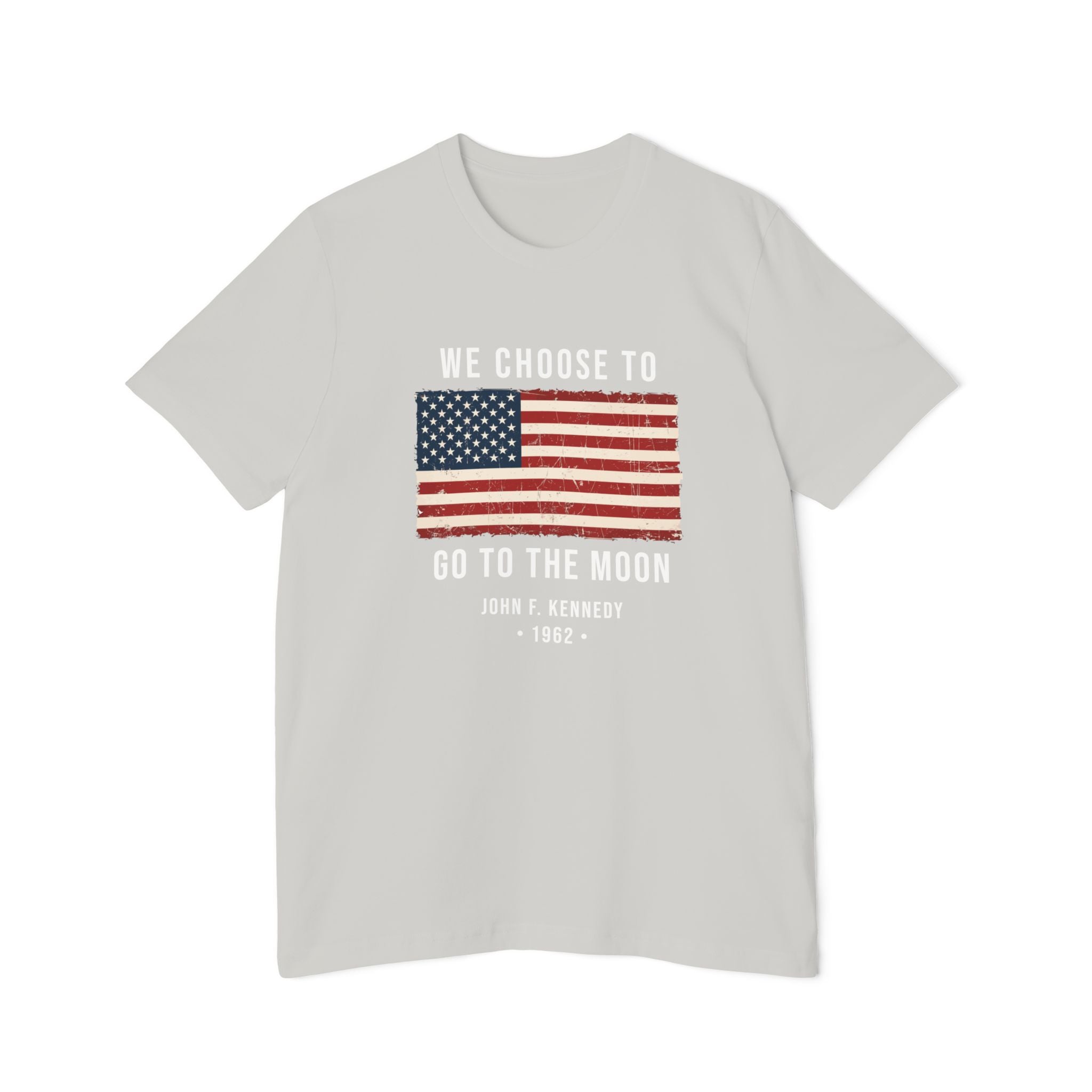 We Choose to Go to the Moon T-Shirt | John F. Kennedy 1962 | Patriotic Space Race Tee