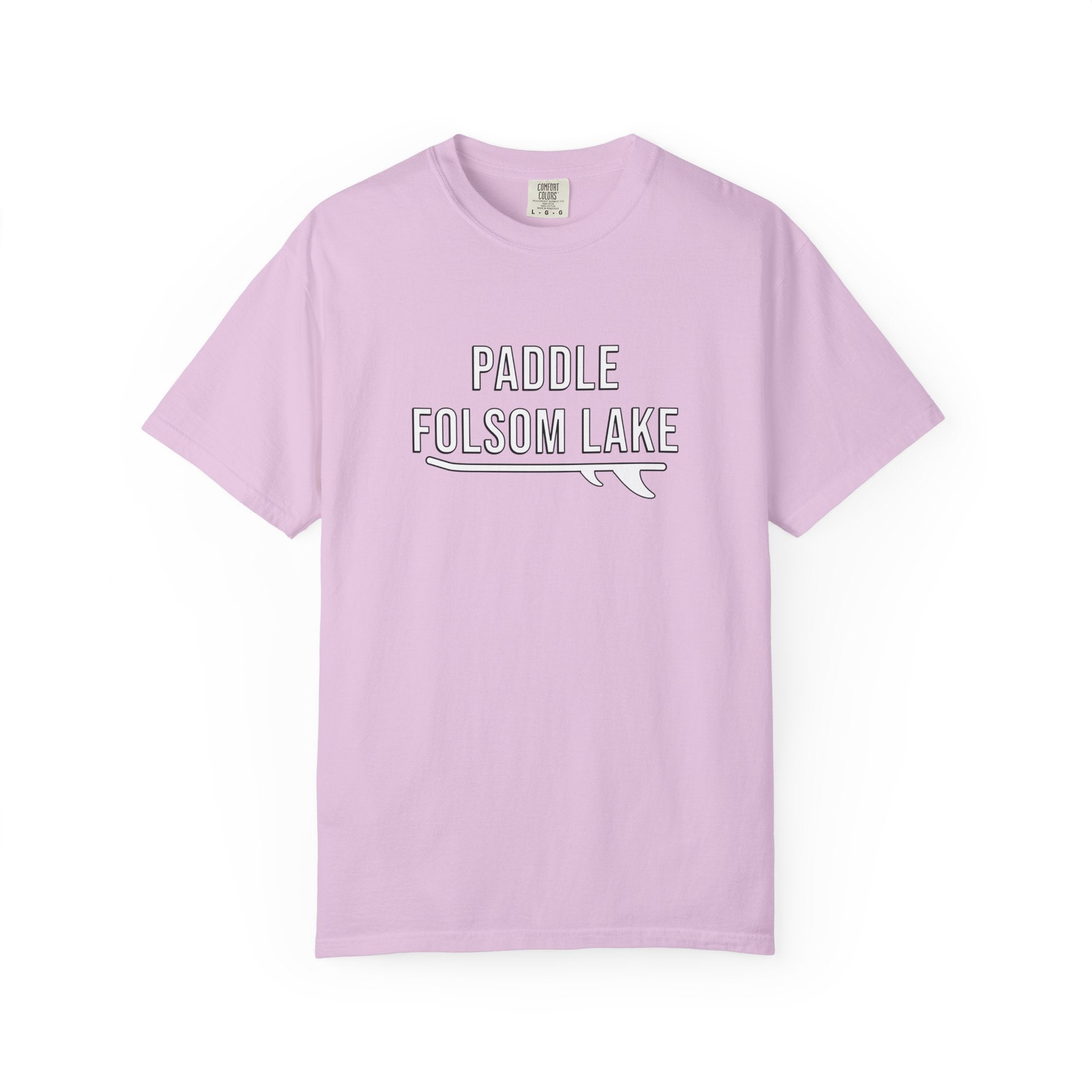 Paddle Folsom Lake T-Shirt | Paddle America | Folsom California | Comfort Colors Shirt