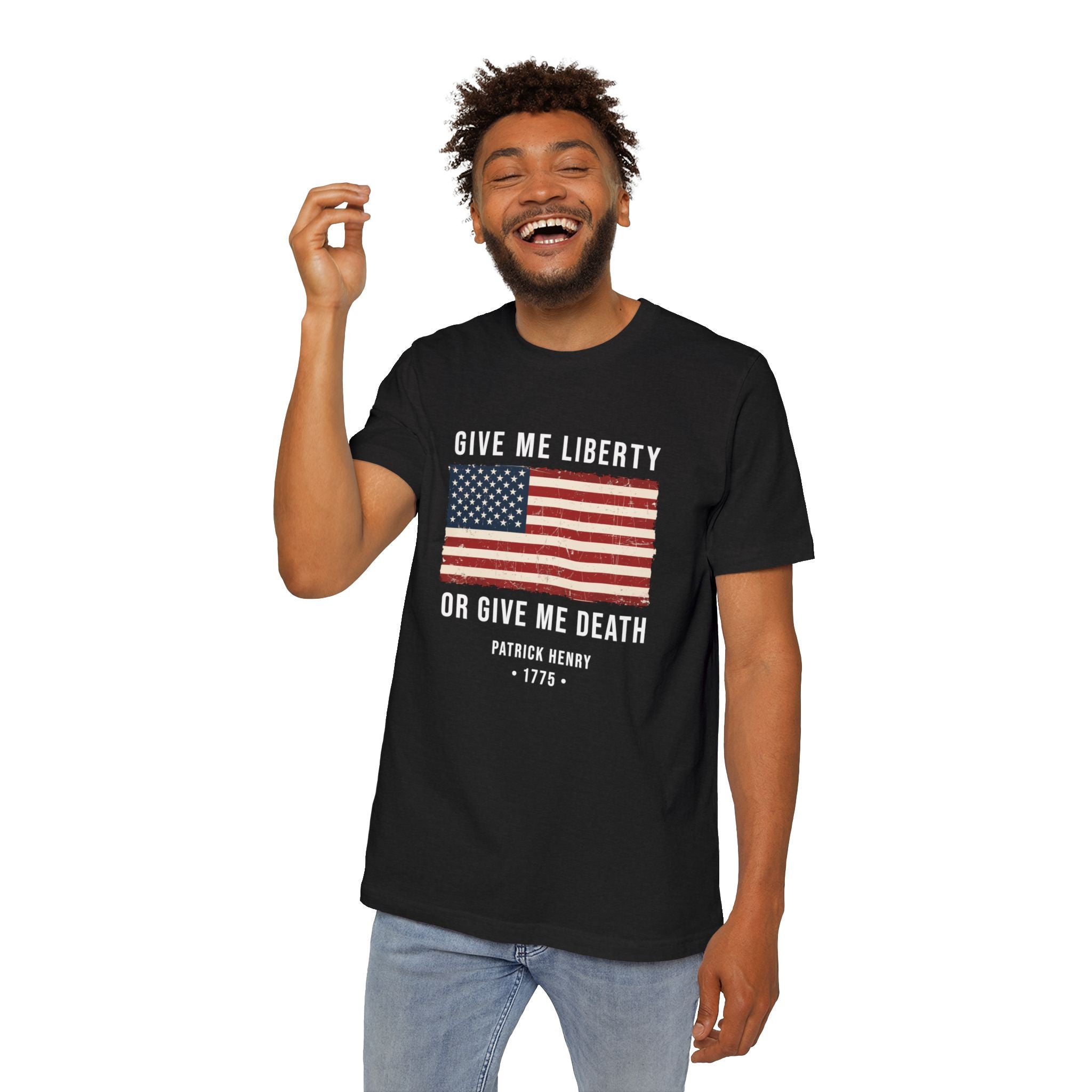 Patrick Henry Quote T-Shirt | "Give Me Liberty or Give Me Death" | American Revolution Shirt