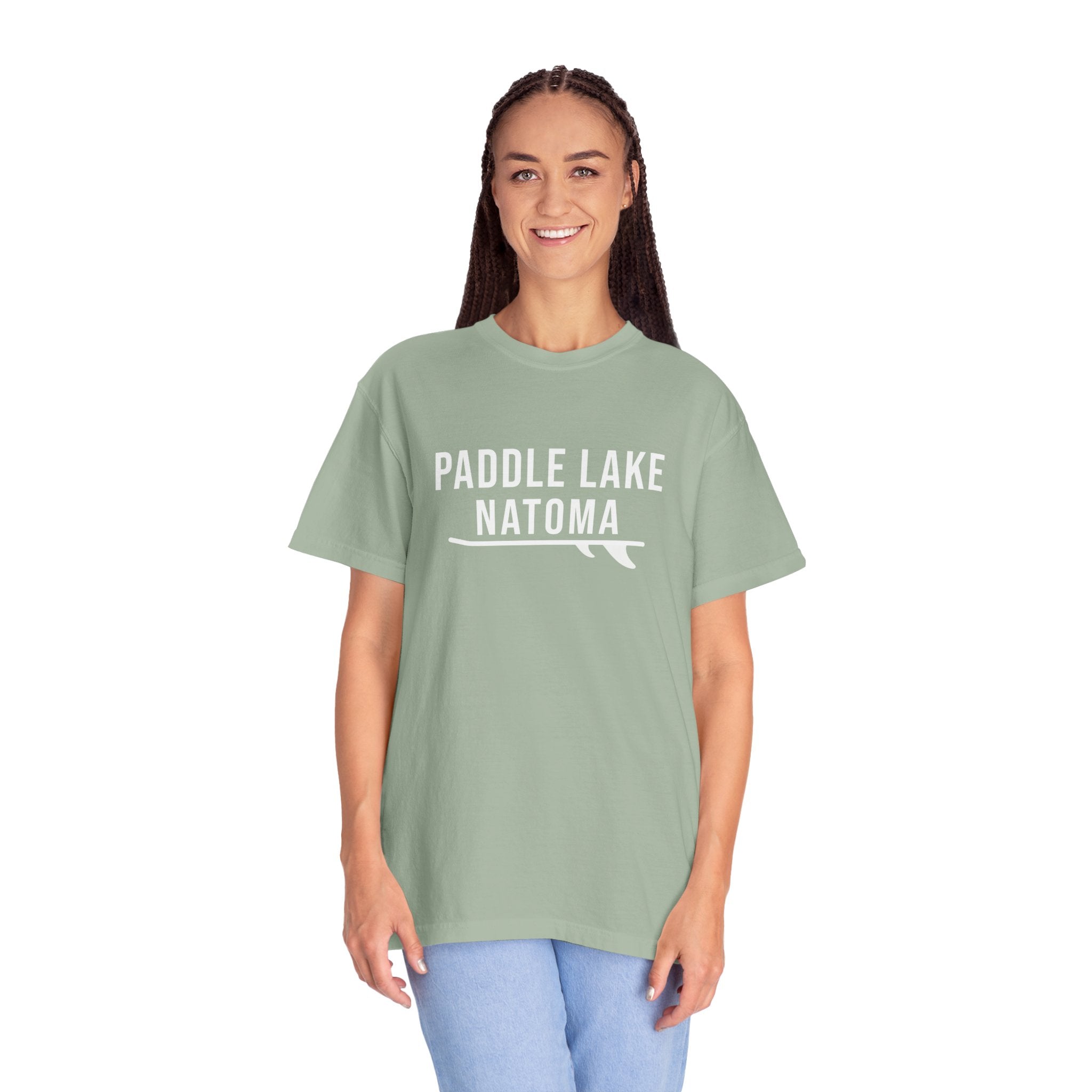 Paddle Lake Natoma T-Shirt | Lakes of America | Sacramento California | Comfort Colors Tee