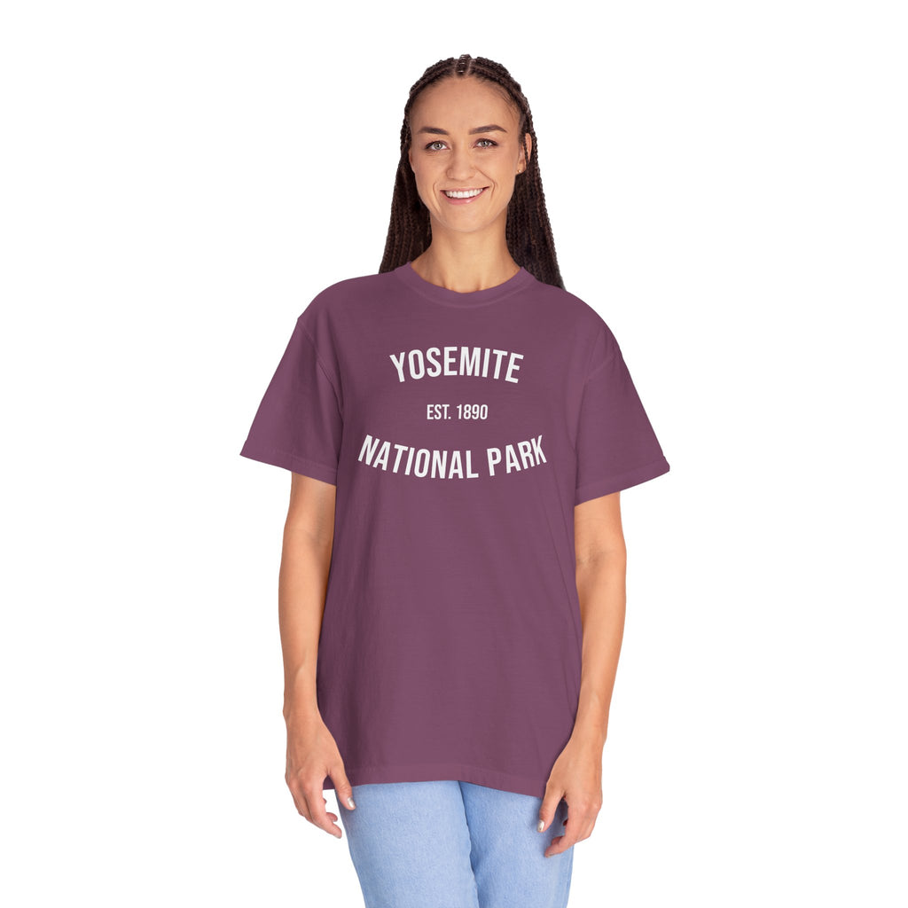 Yosemite National Park T-Shirt | Est. 1890 | Parks of America | Comfort Colors Shirt