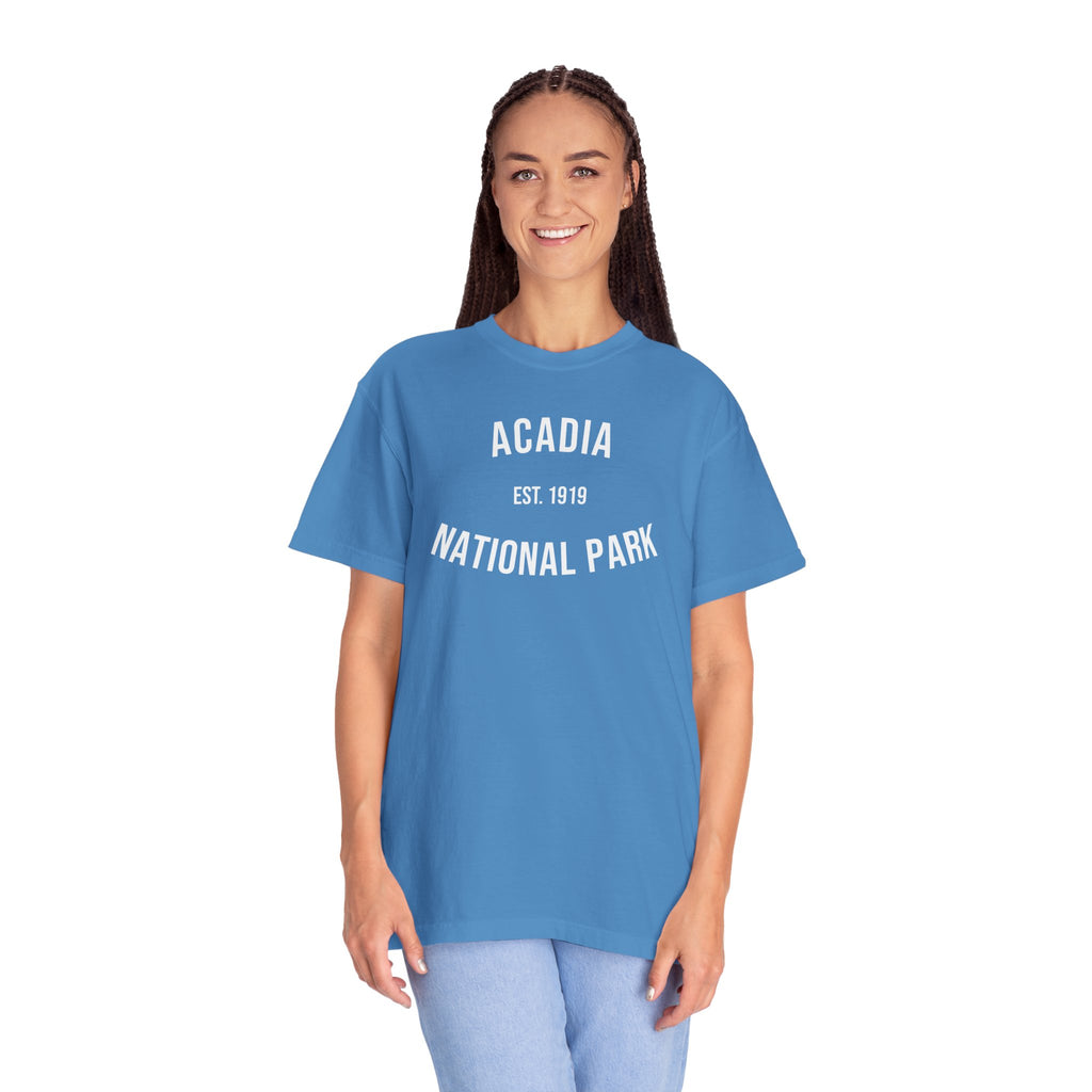 Acadia National Park T-Shirt | Est. 1919 | Parks of America | Comfort Colors Shirt