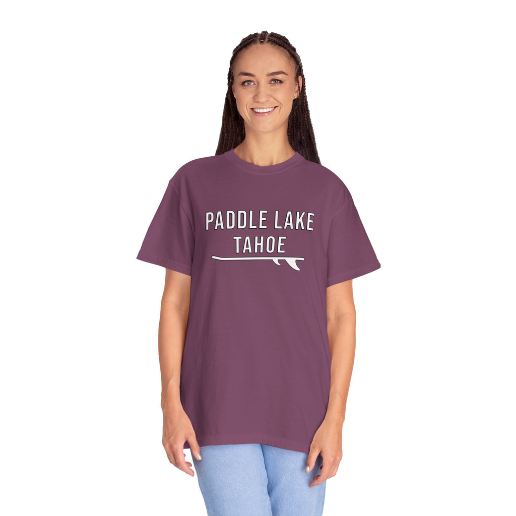 Paddle Lake Tahoe T-Shirt | Paddle America | California Nevada | Comfort Colors Shirt