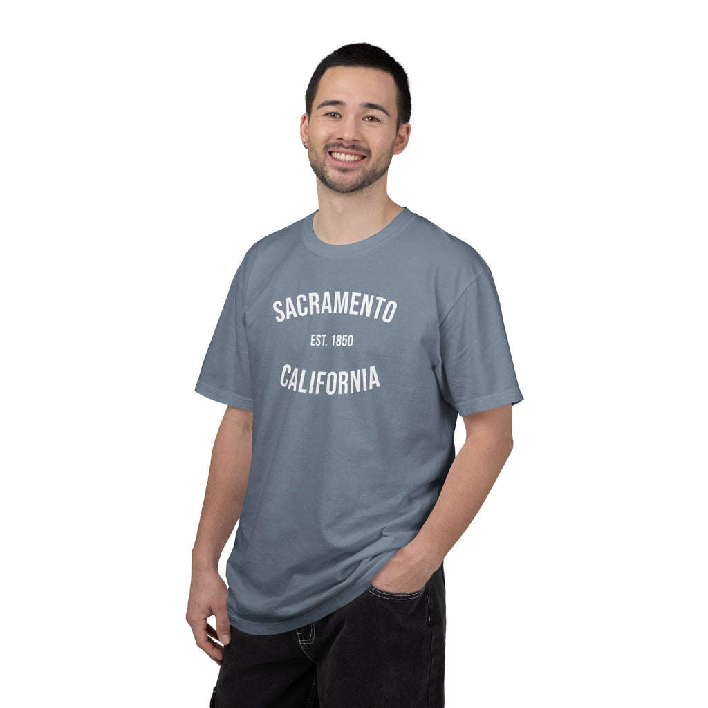 Sacramento California T-Shirt | Est. 1850 | Cities of America | Comfort Colors Shirt